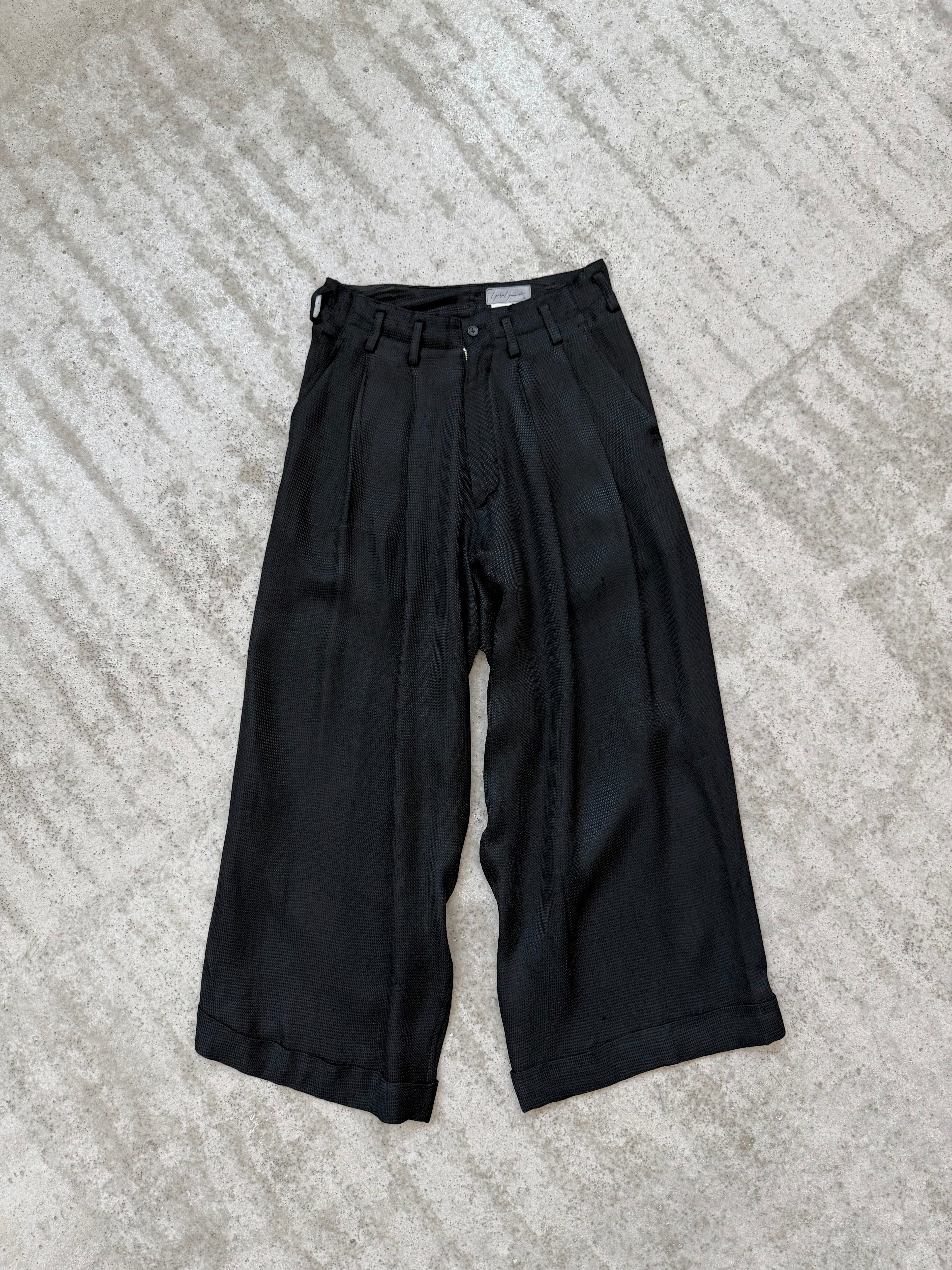SS1996 Yohji Yamamoto Rayon Trousers