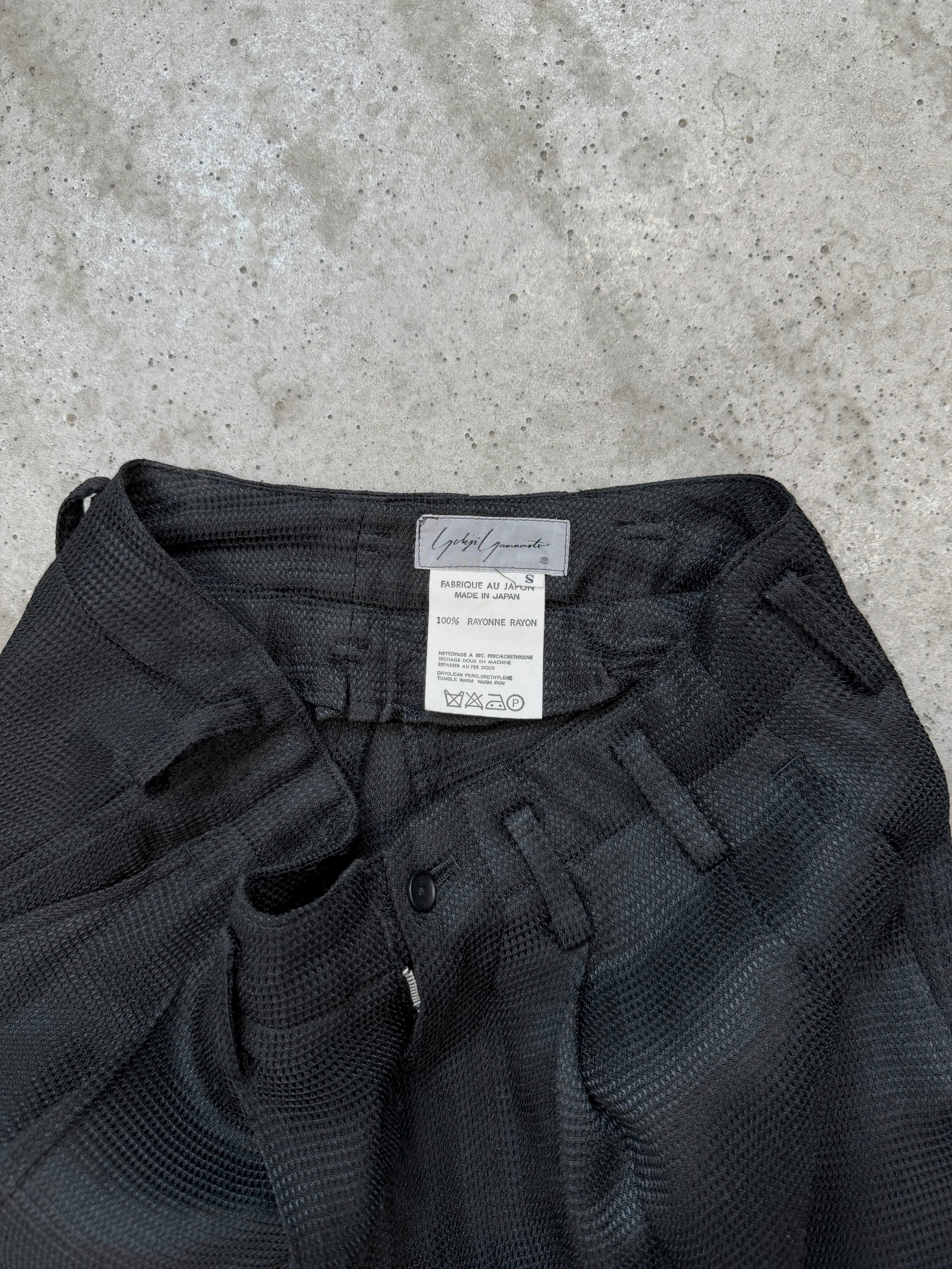 SS1996 Yohji Yamamoto Rayon Trousers