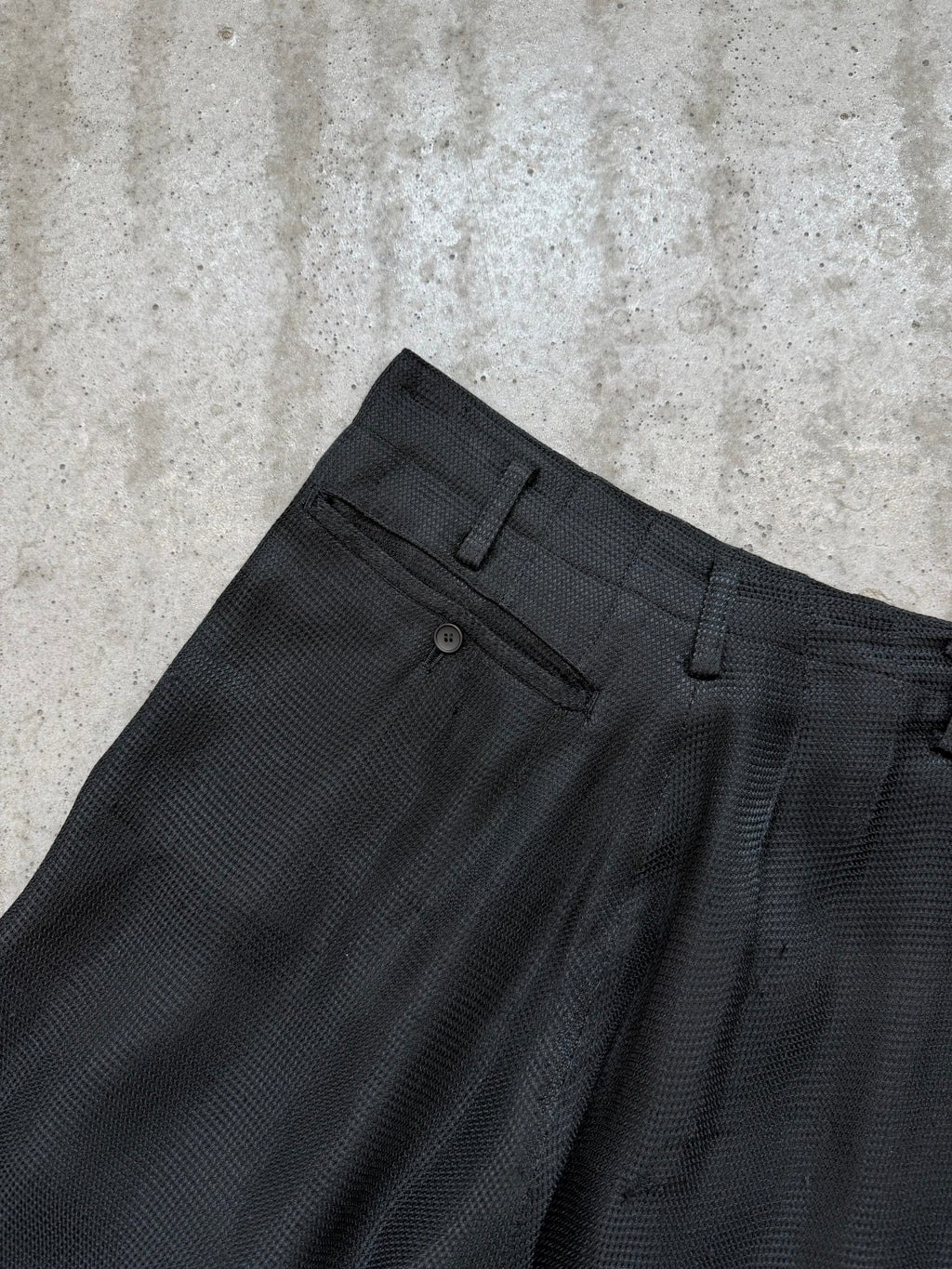 SS1996 Yohji Yamamoto Rayon Trousers