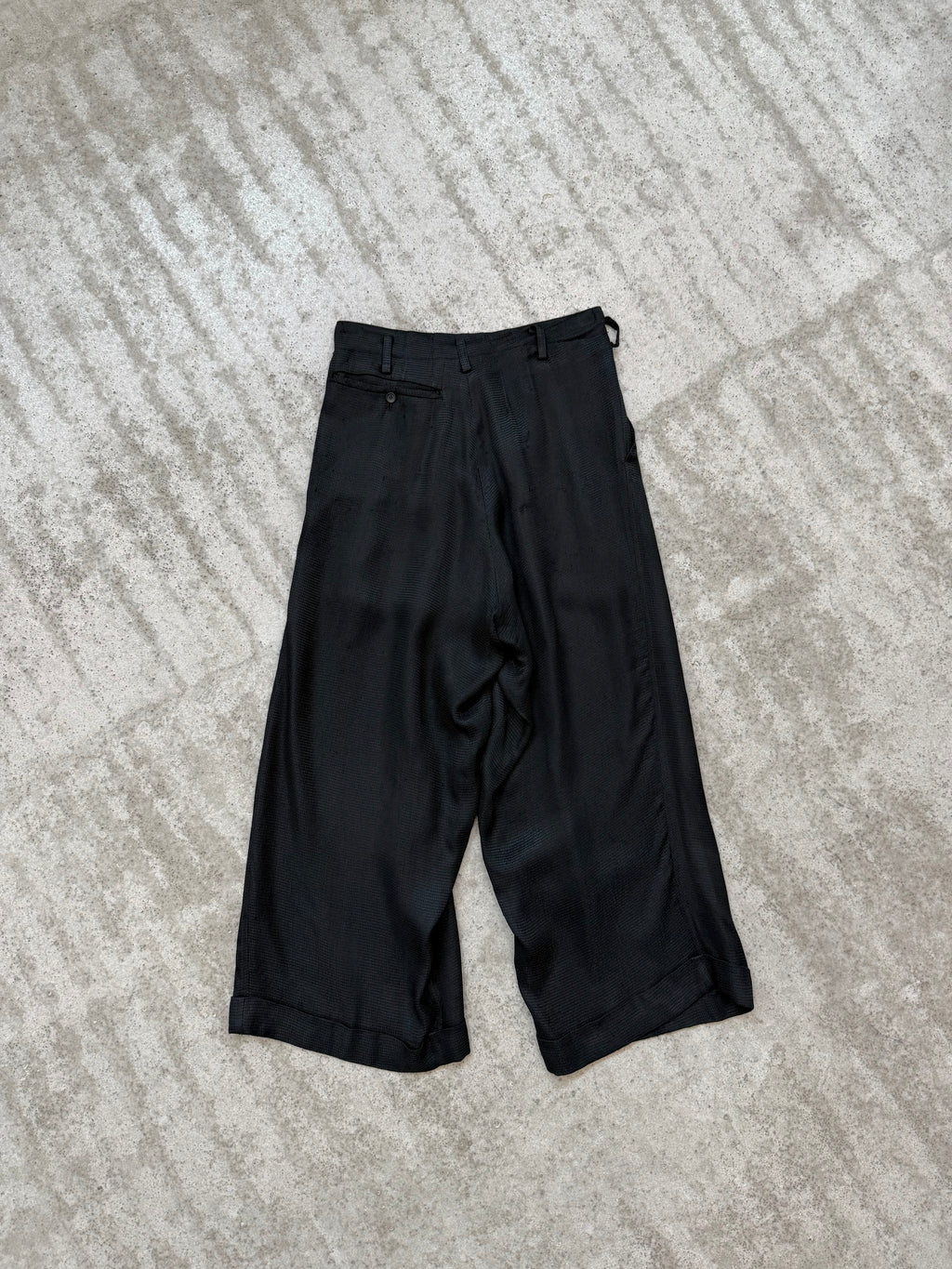 SS1996 Yohji Yamamoto Rayon Trousers