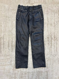SS2006 Martin Margiela Black Leather Biker Pants