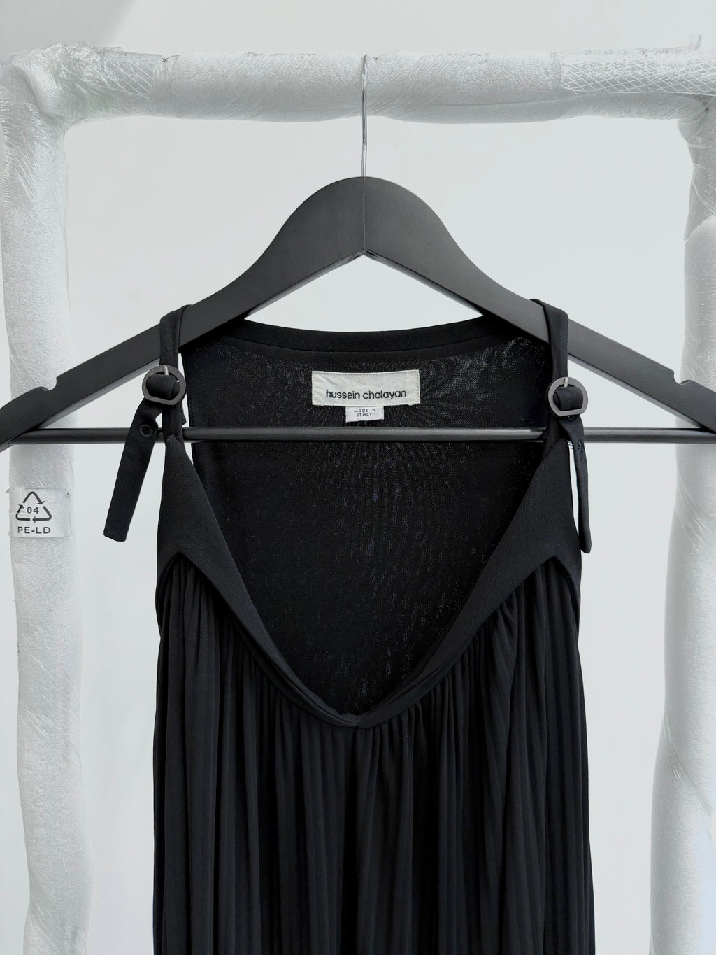 2000s Hussein Chalayan Rayon Dress