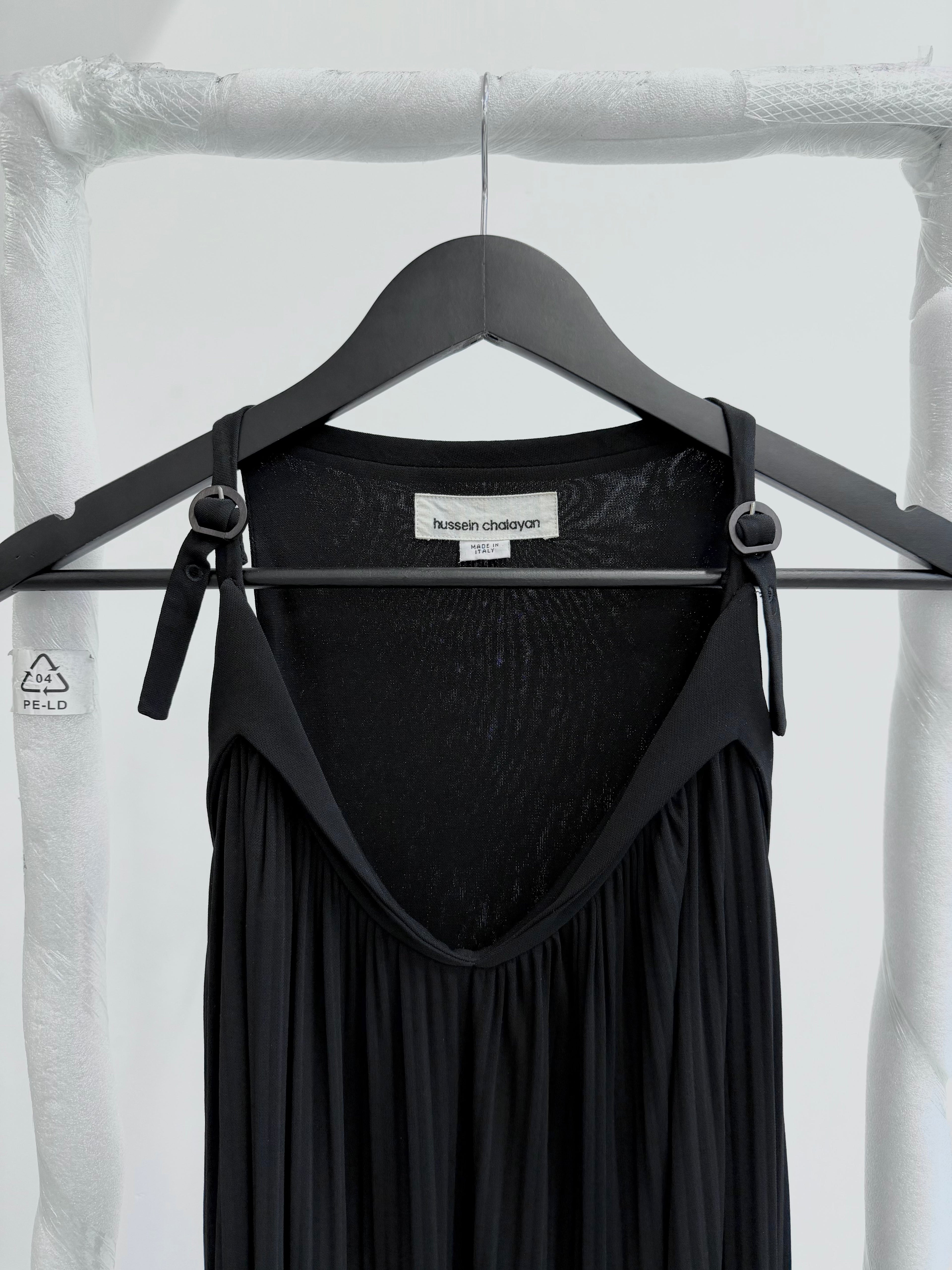 2000s Hussein Chalayan Rayon Dress