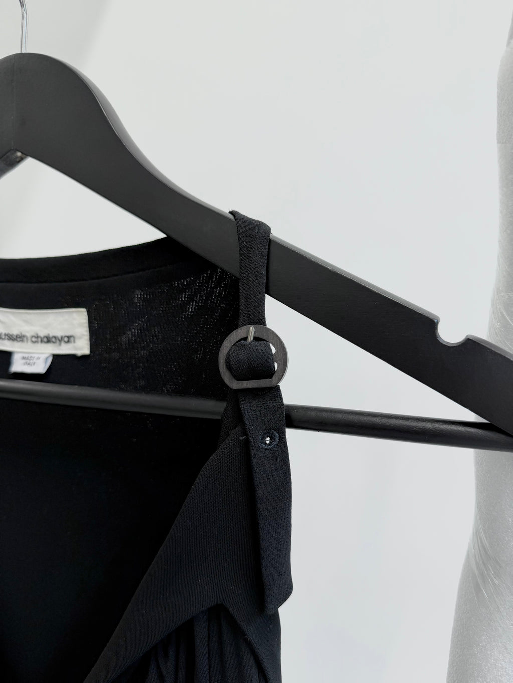 2000s Hussein Chalayan Rayon Dress