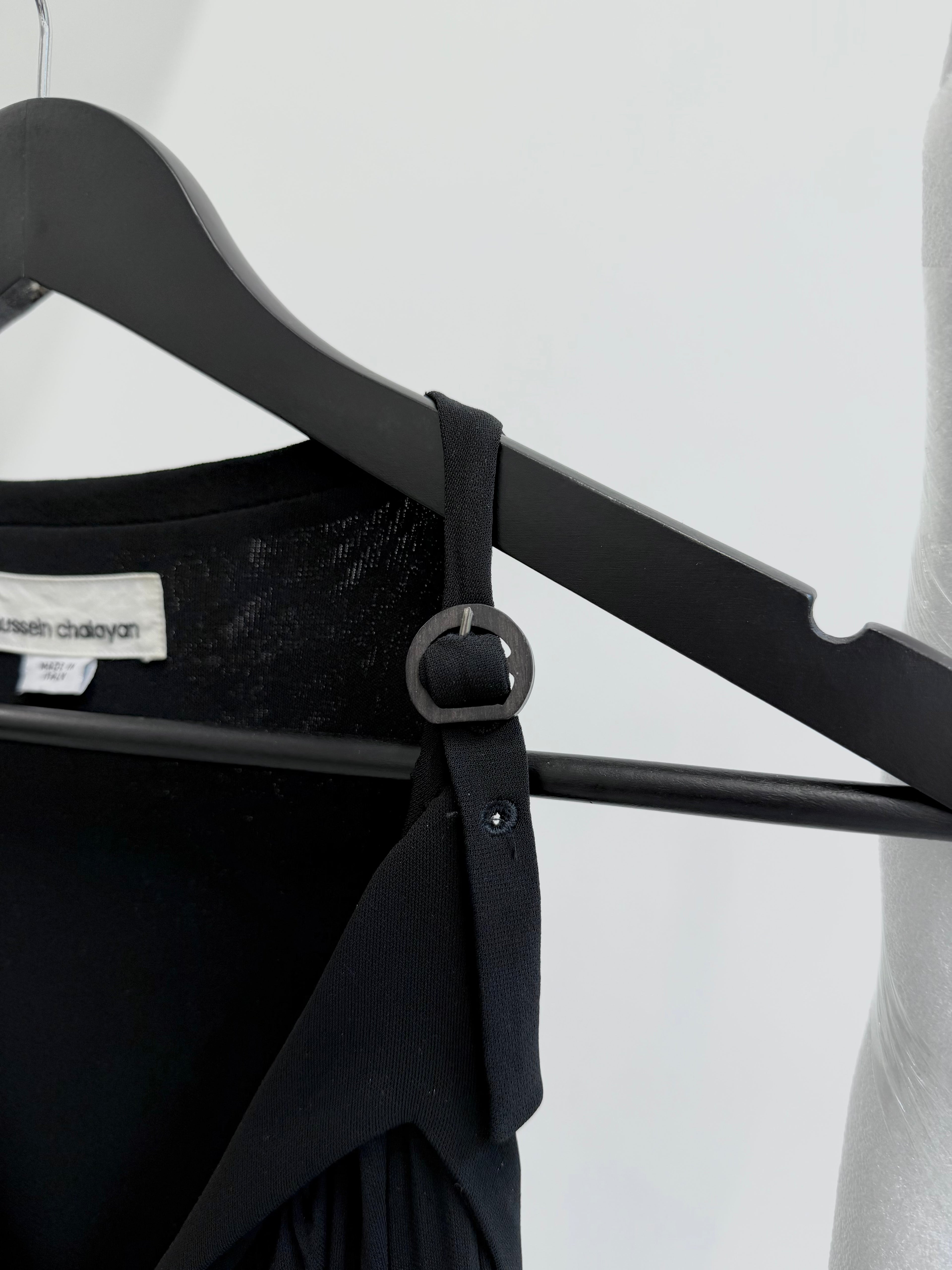 2000s Hussein Chalayan Rayon Dress