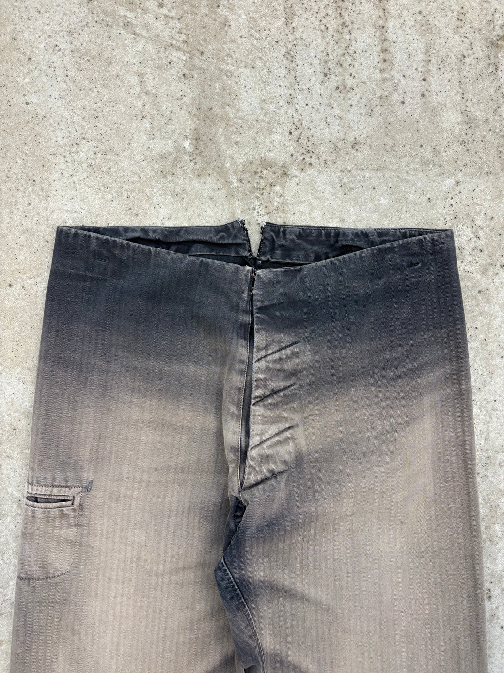 SS2003 Martin Margiela Line 10 McQueen Pants Sunfaded