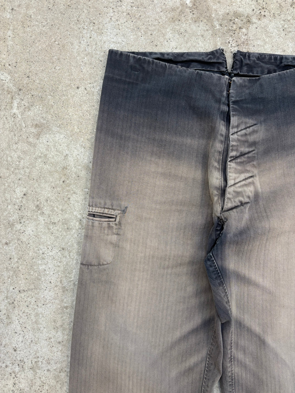 SS2003 Martin Margiela Line 10 McQueen Pants Sunfaded