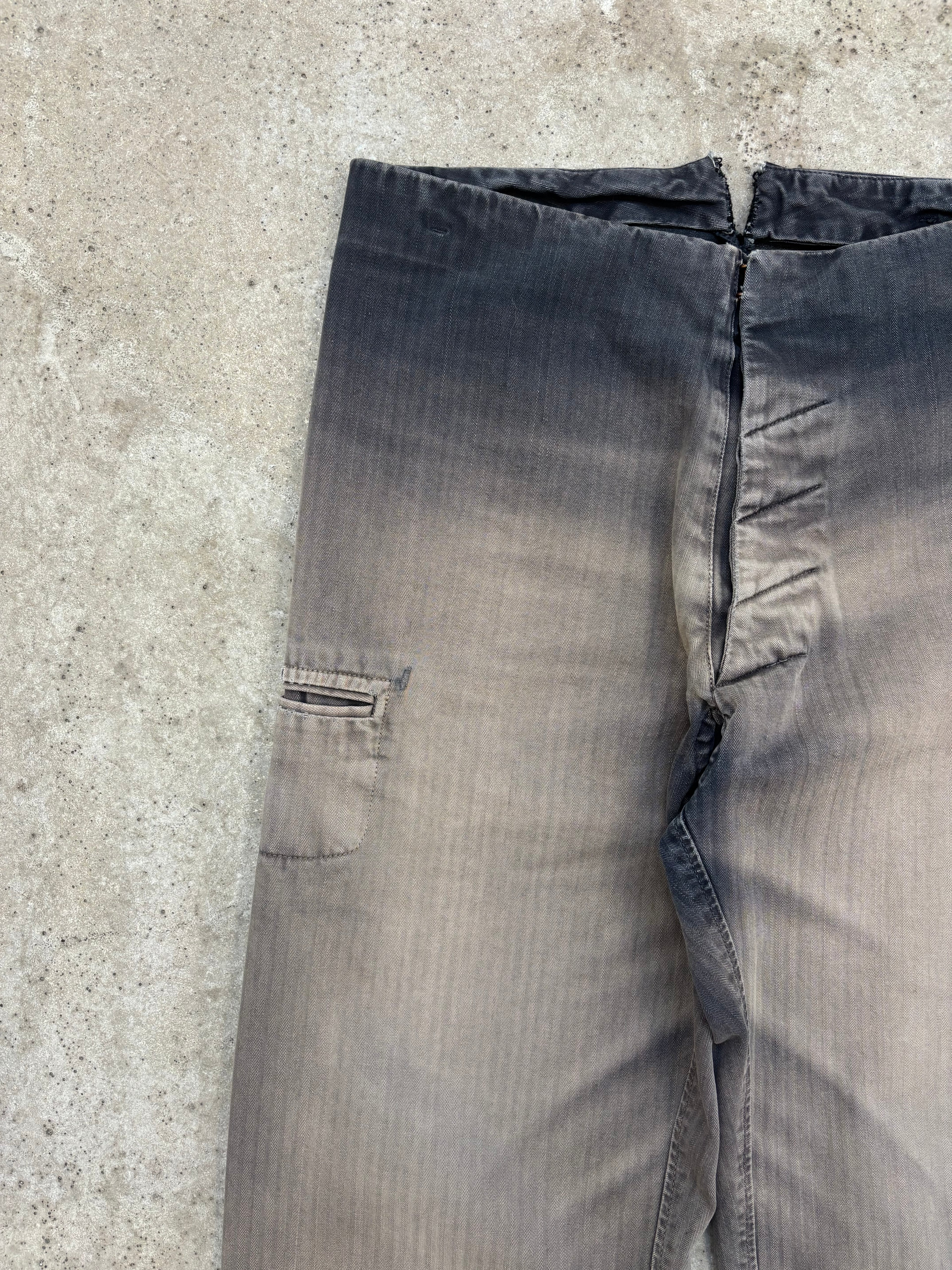 SS2003 Martin Margiela Line 10 McQueen Pants Sunfaded