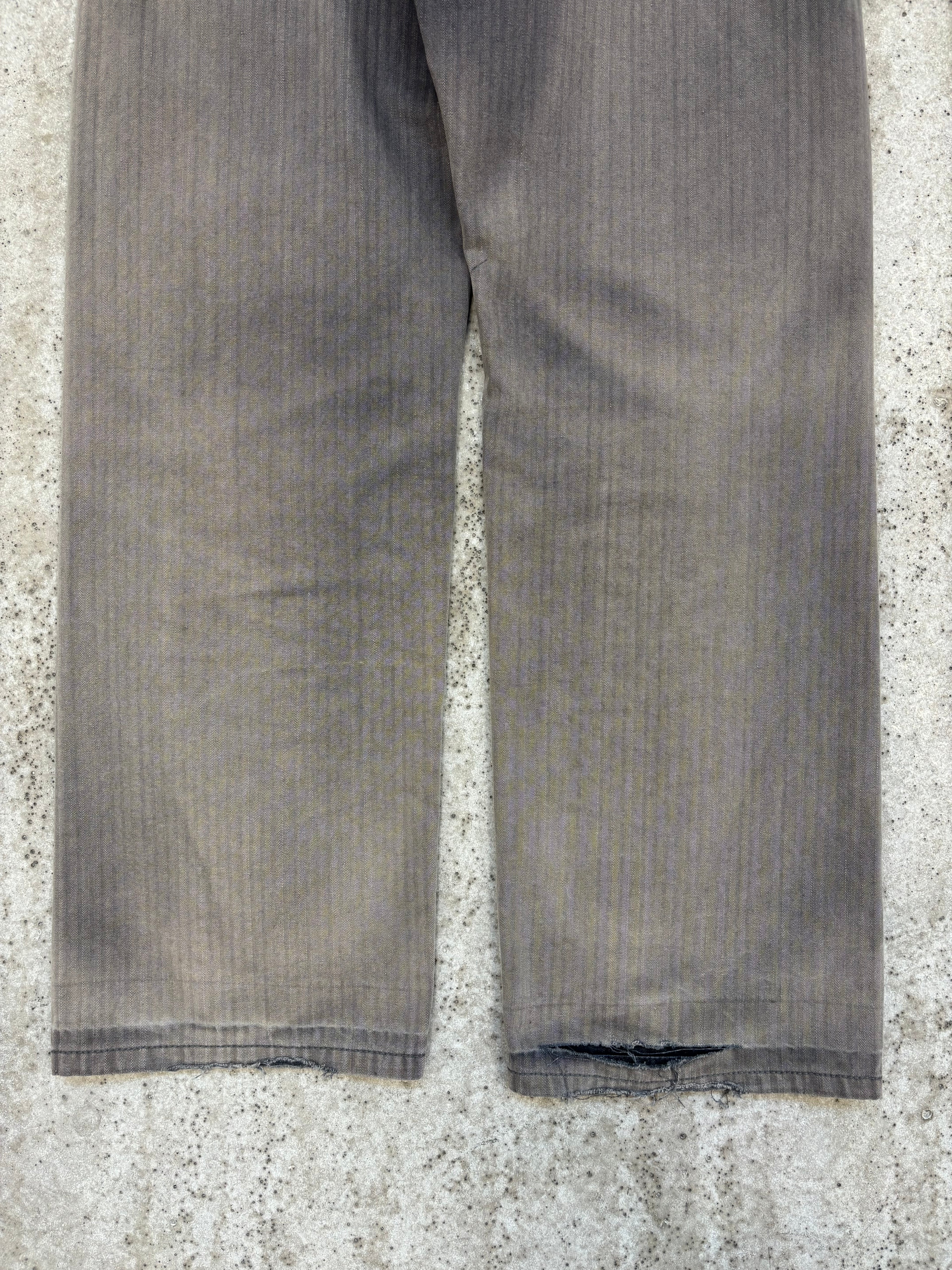 SS2003 Martin Margiela Line 10 McQueen Pants Sunfaded
