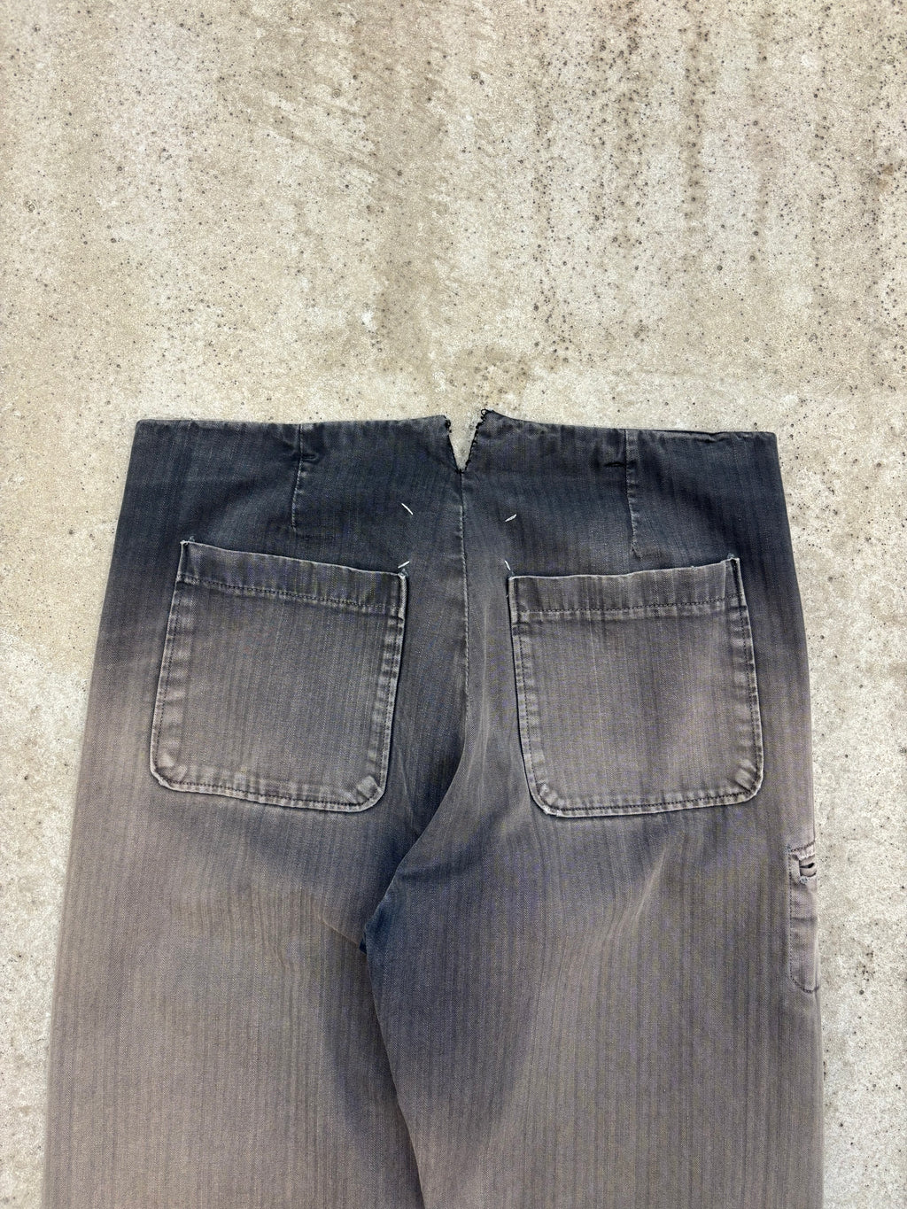SS2003 Martin Margiela Line 10 McQueen Pants Sunfaded