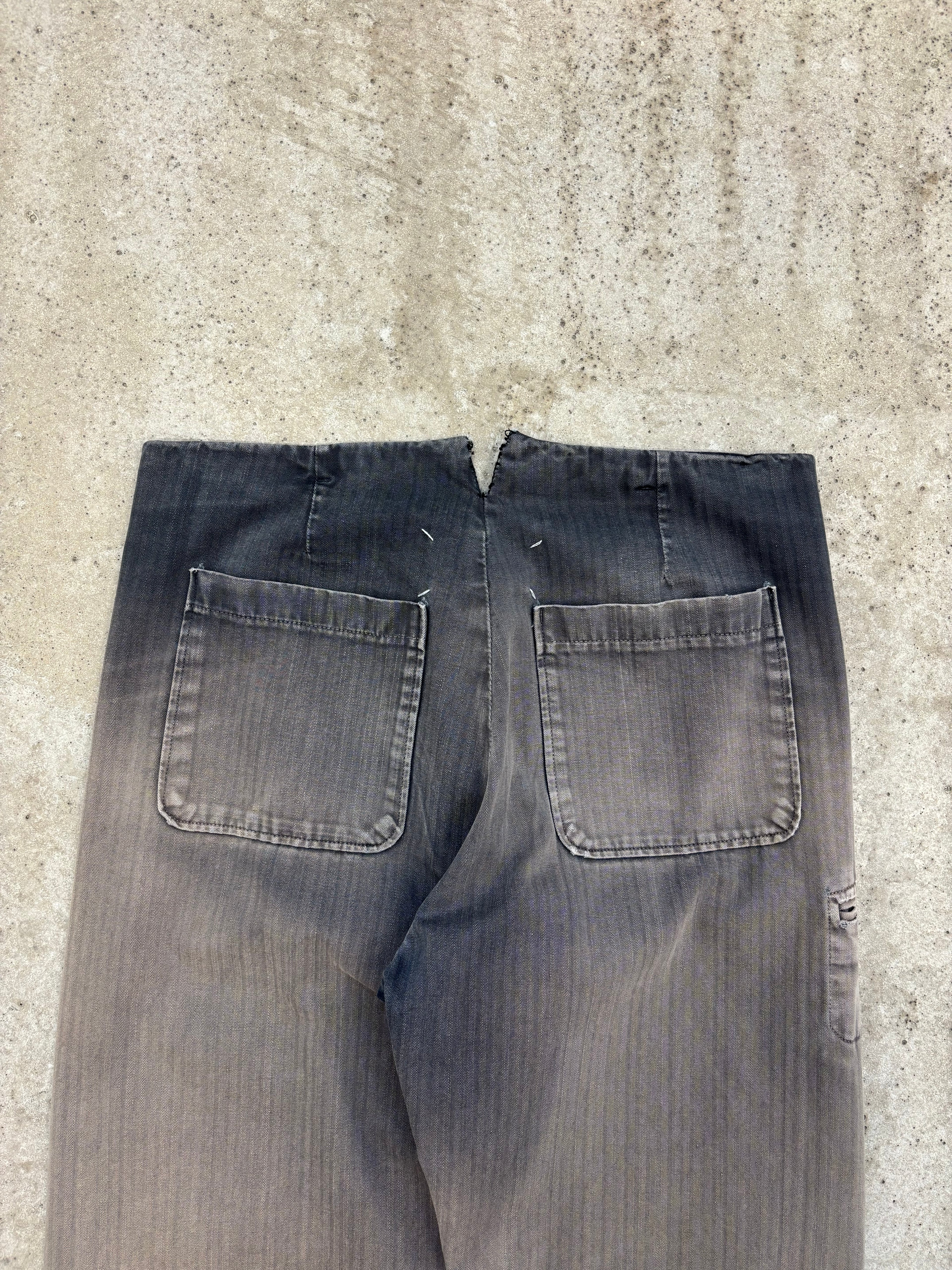 SS2003 Martin Margiela Line 10 McQueen Pants Sunfaded