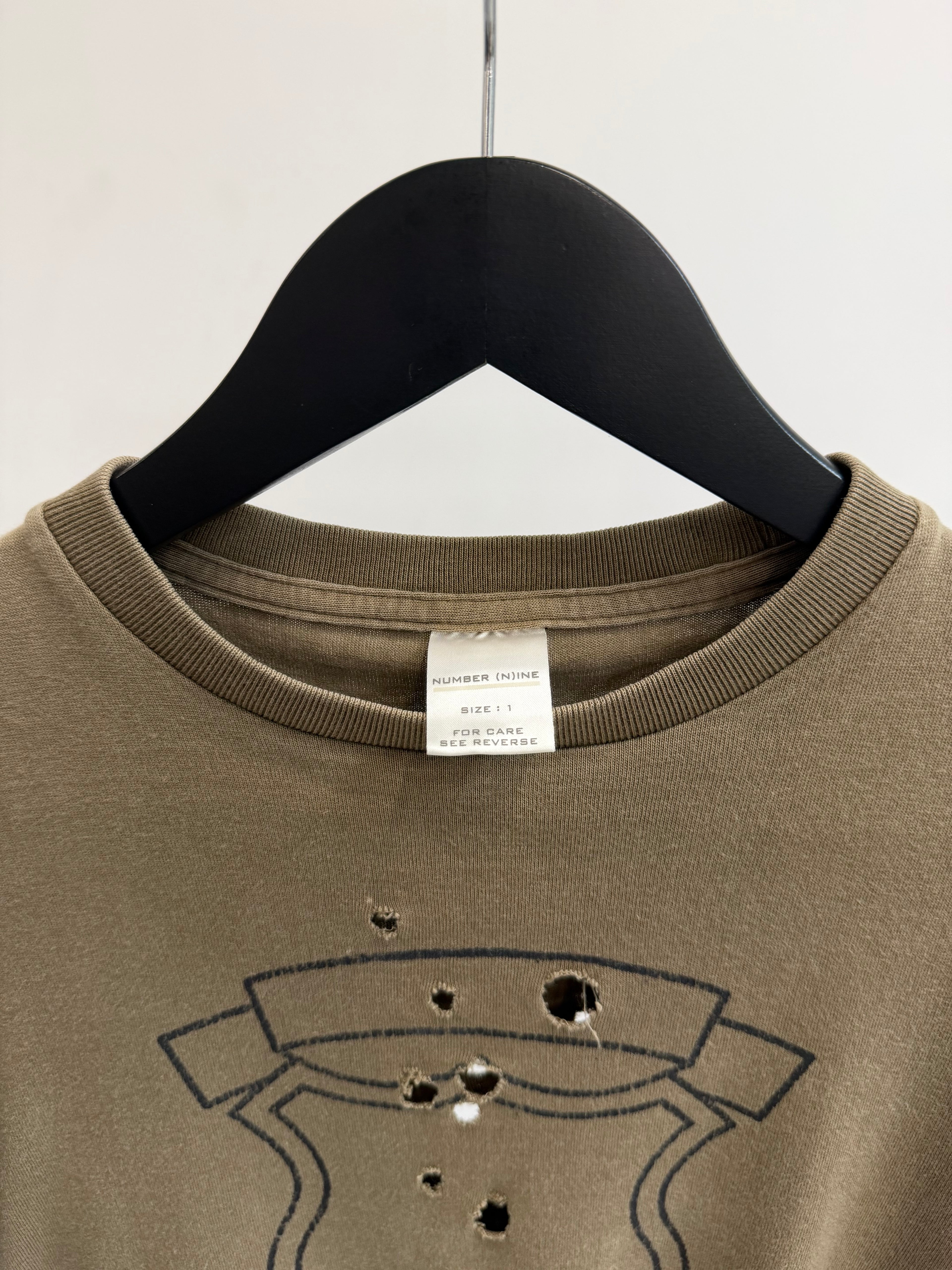 AW2001 Number Nine Baby Tee
