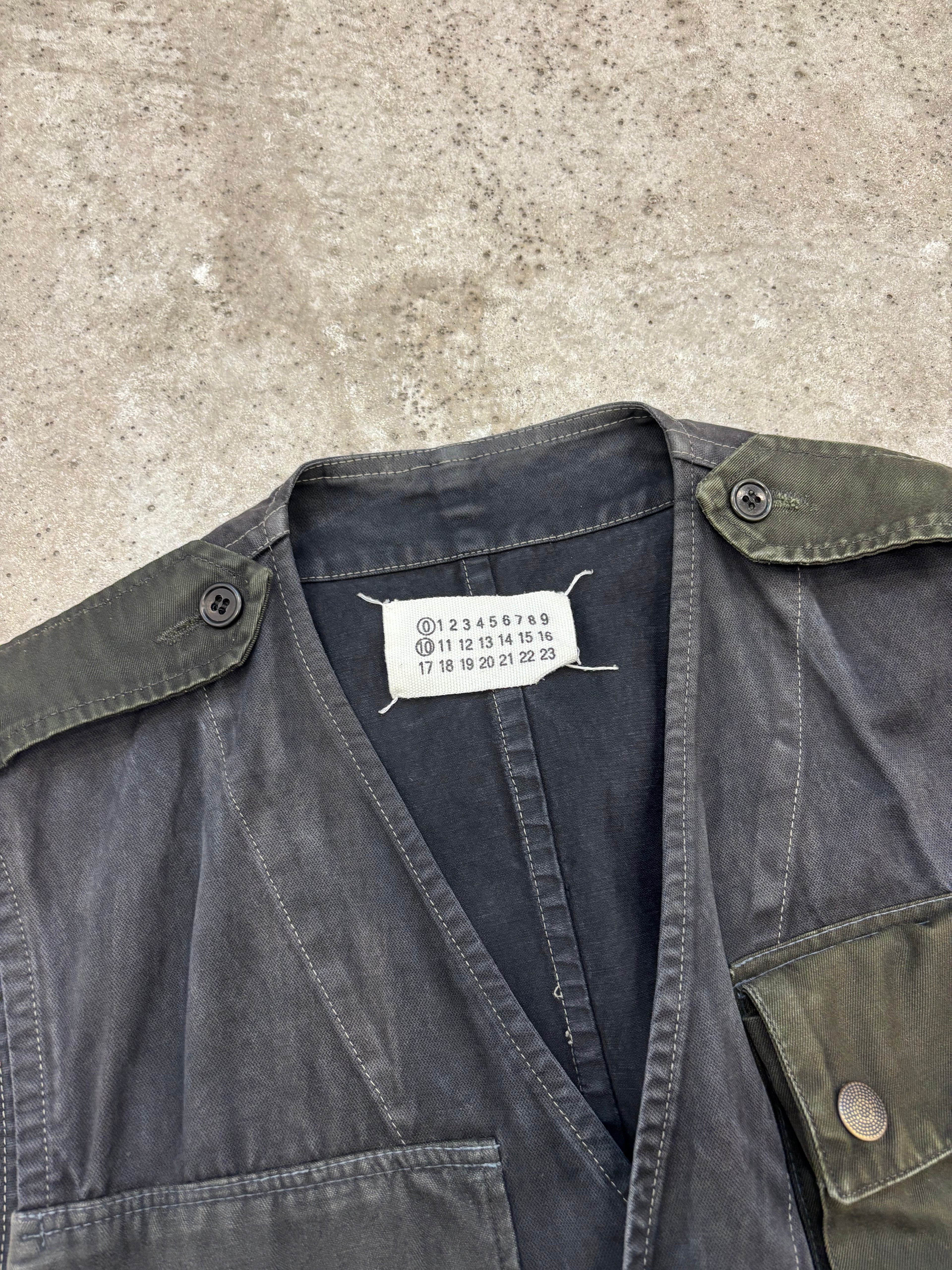 SS2001 Martin Margiela Artisanal Military Cargo Vest