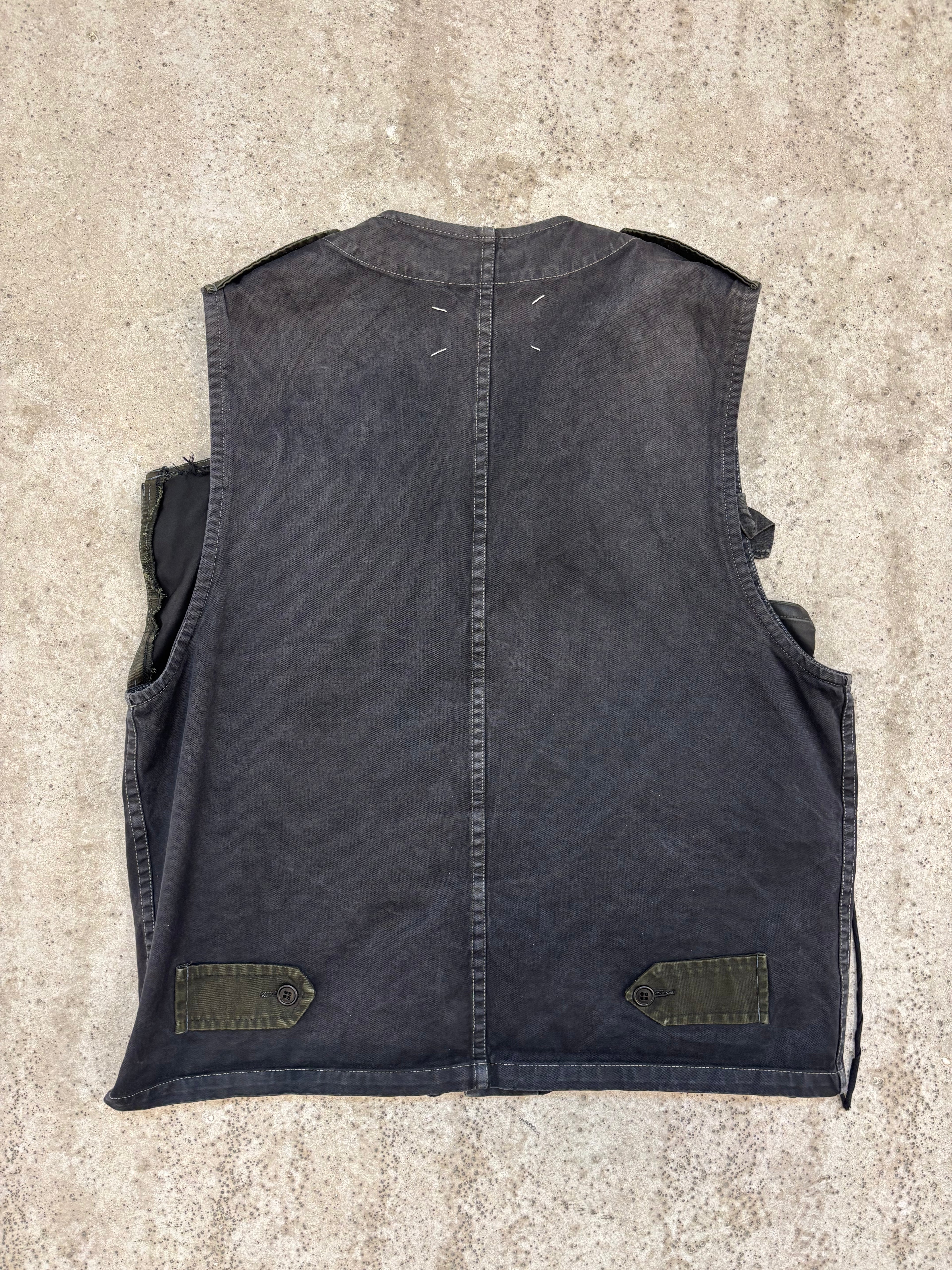 SS2001 Martin Margiela Artisanal Military Cargo Vest