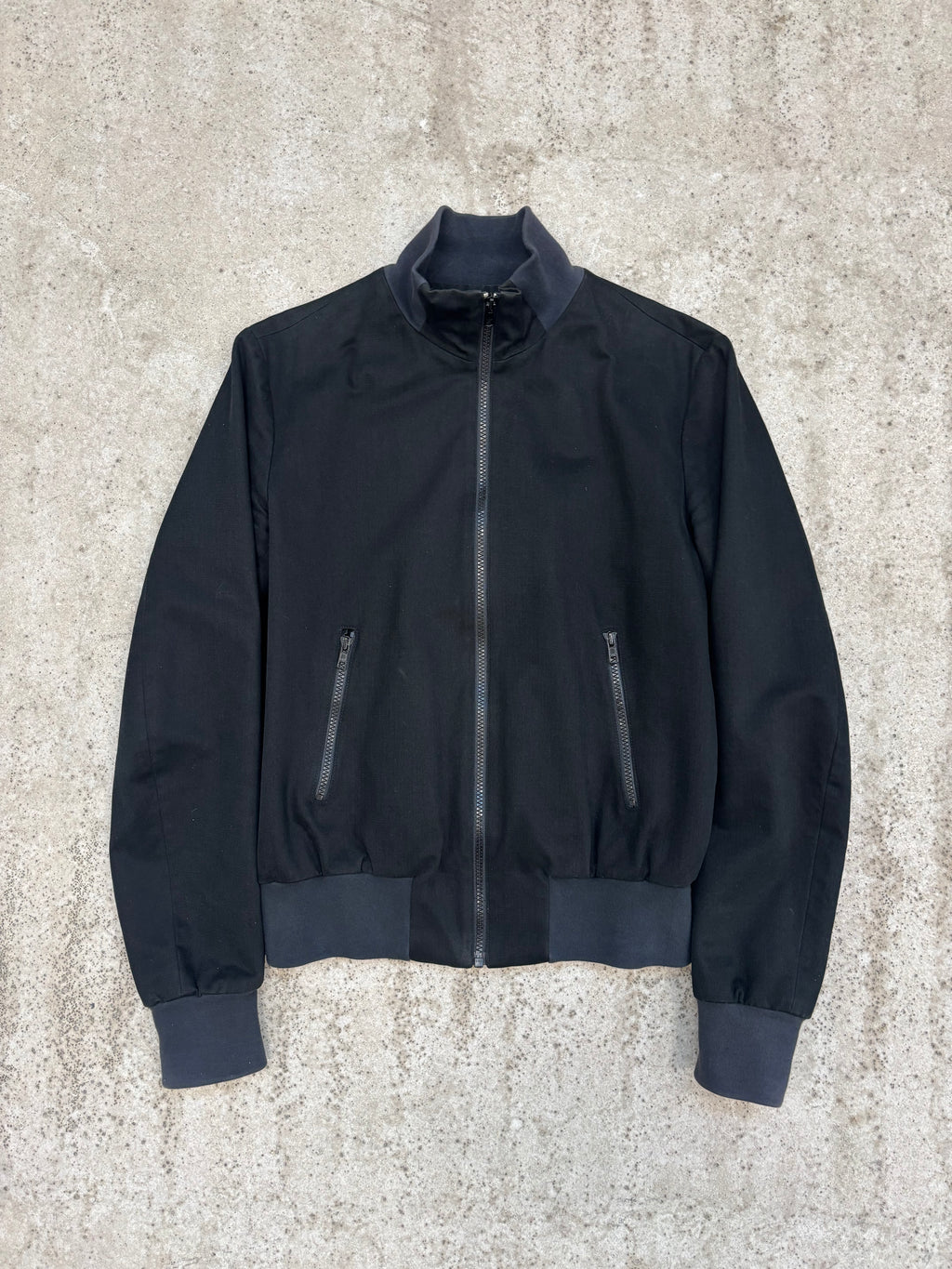 FW1999 Raf Simons High Neck Cotton Bomber Jacket