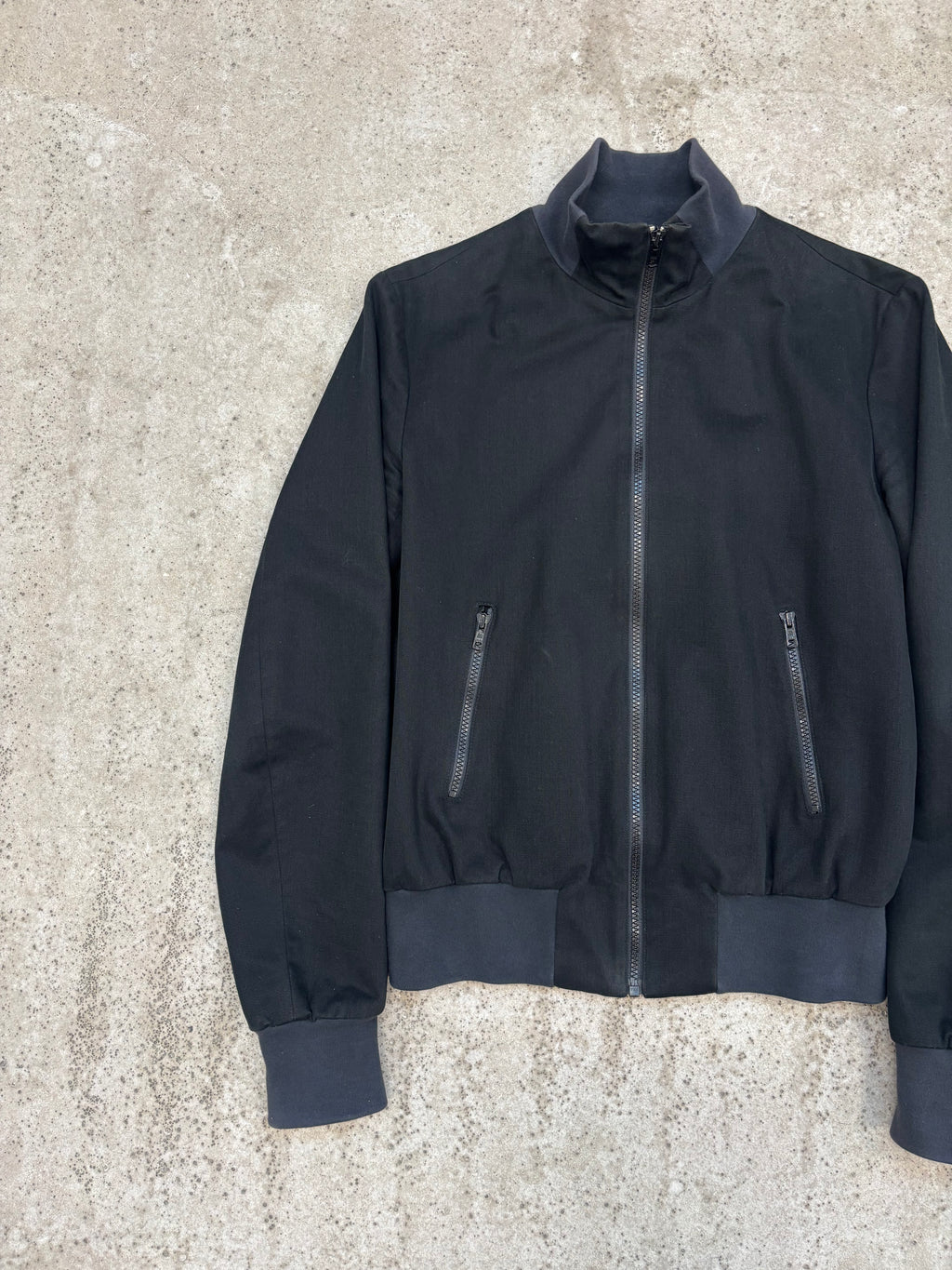FW1999 Raf Simons High Neck Cotton Bomber Jacket