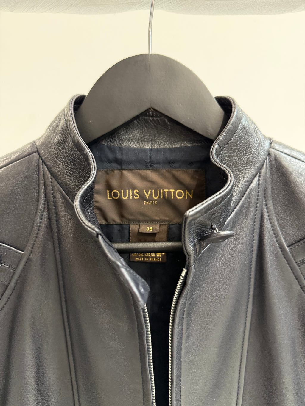 2000’s Louis Vuitton by Marc Jacobs Sleeveless Leather Jacket