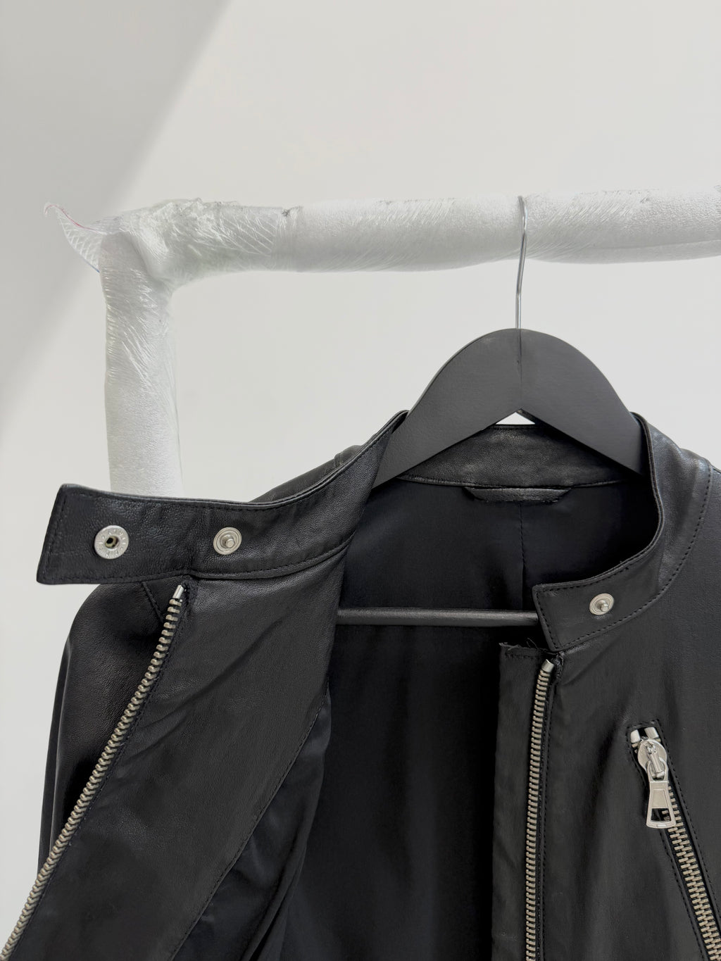 AW2007 Maison Margiela 5-Zip Leather Jacket