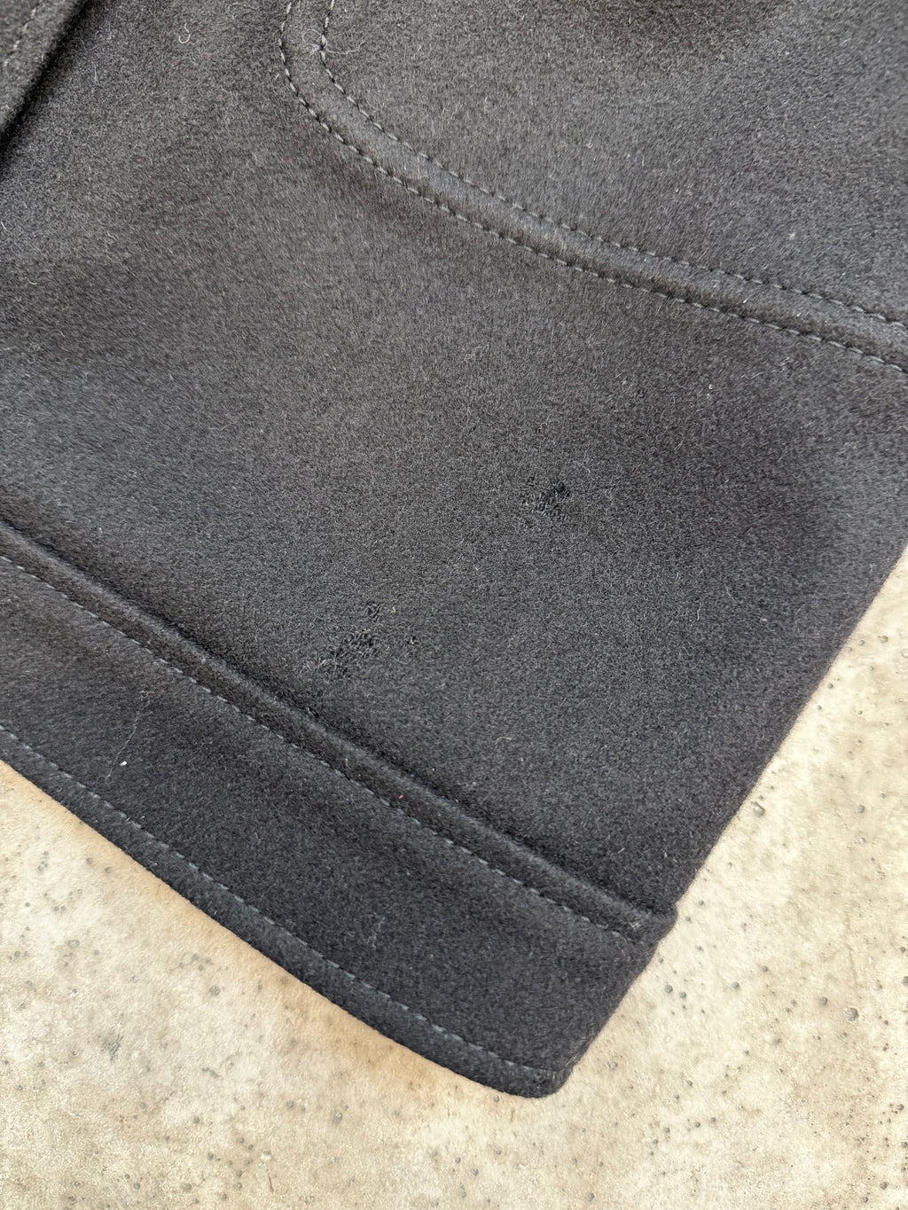 2003 Balenciaga by Nicolas Ghesquière Wool Skirt