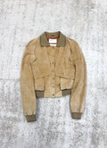 SS2004 Hussein Chalayan 'Temporal Meditations' Layered Suede Jacket