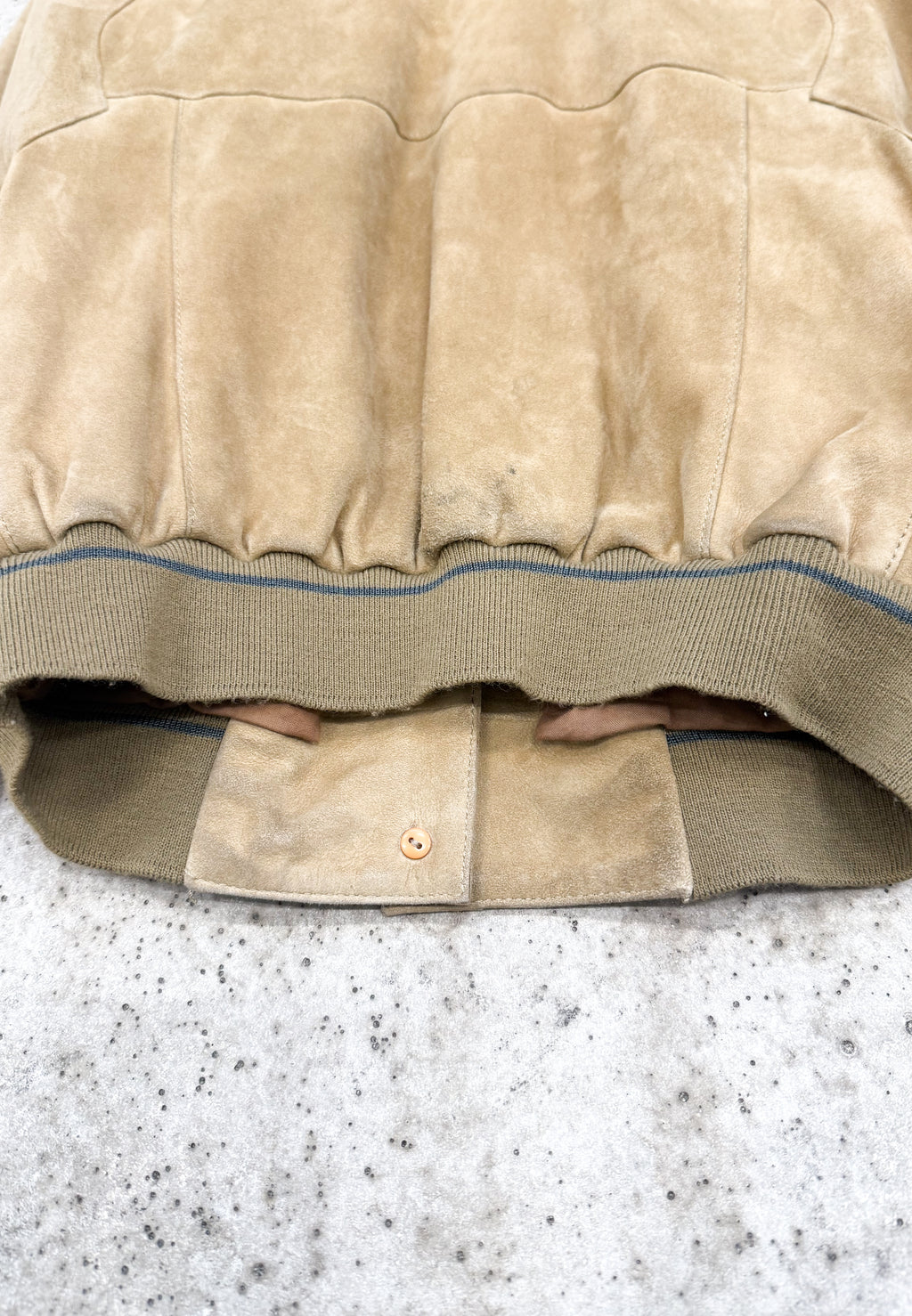 SS2004 Hussein Chalayan 'Temporal Meditations' Layered Suede Jacket