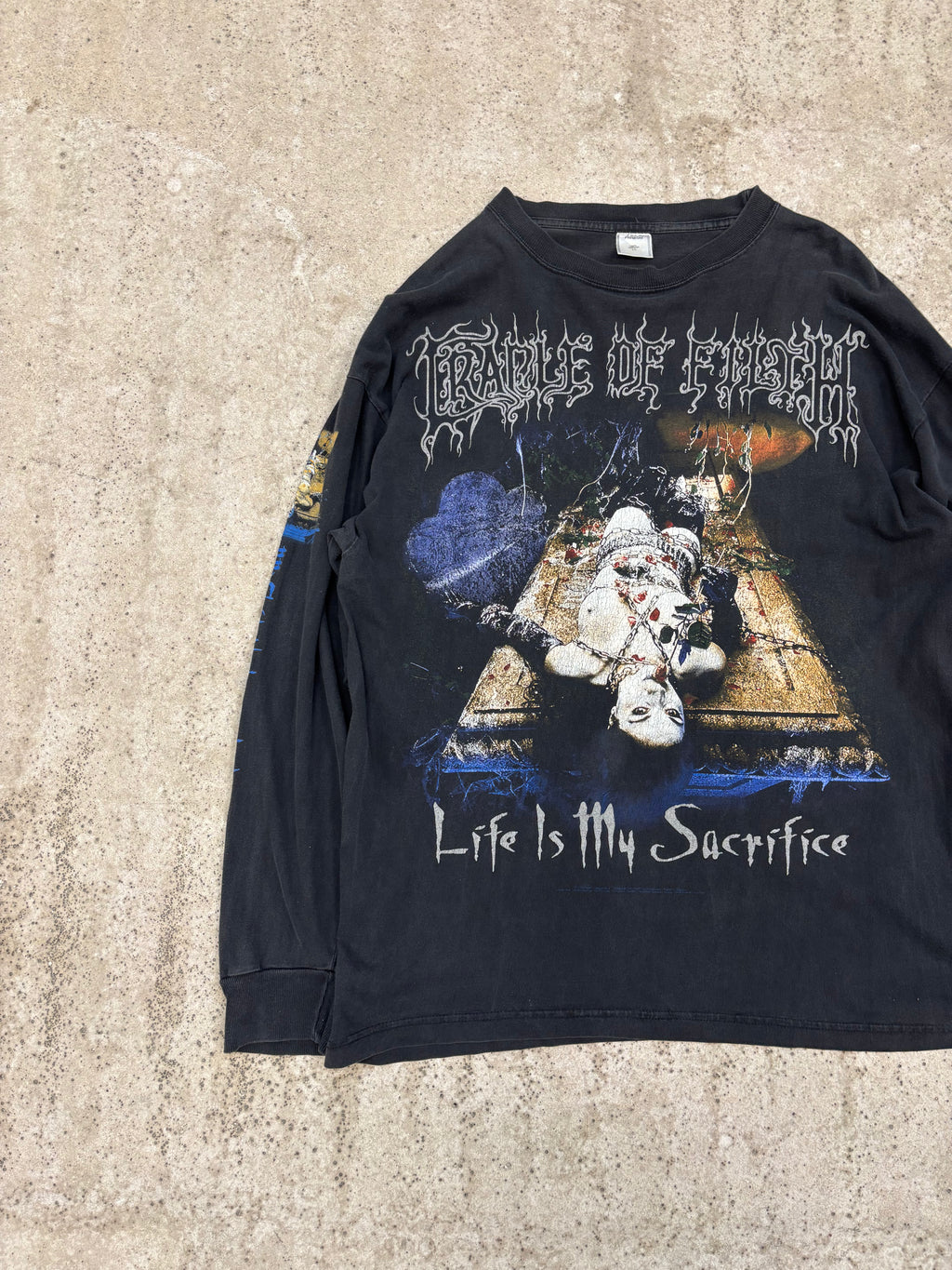 1999 Cradle of Filth 'Life Is My Sacrifice' Longsleeve Shirt