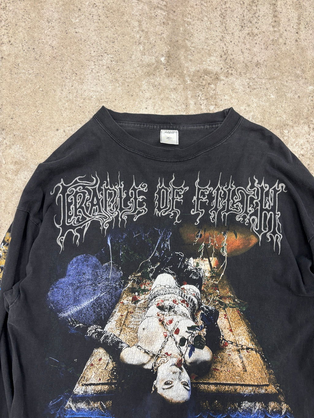 1999 Cradle of Filth 'Life Is My Sacrifice' Longsleeve Shirt