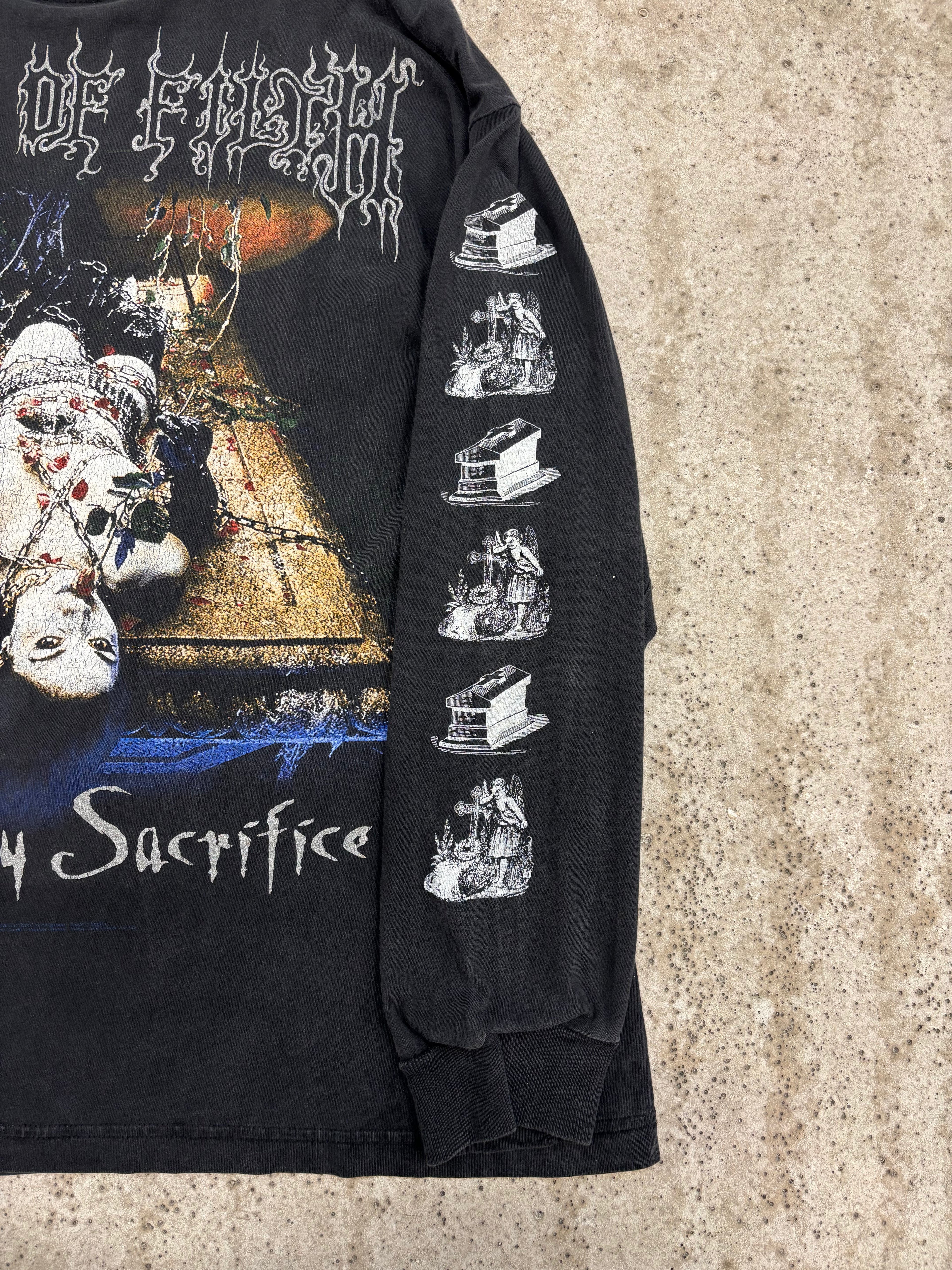 1999 Cradle of Filth 'Life Is My Sacrifice' Longsleeve Shirt