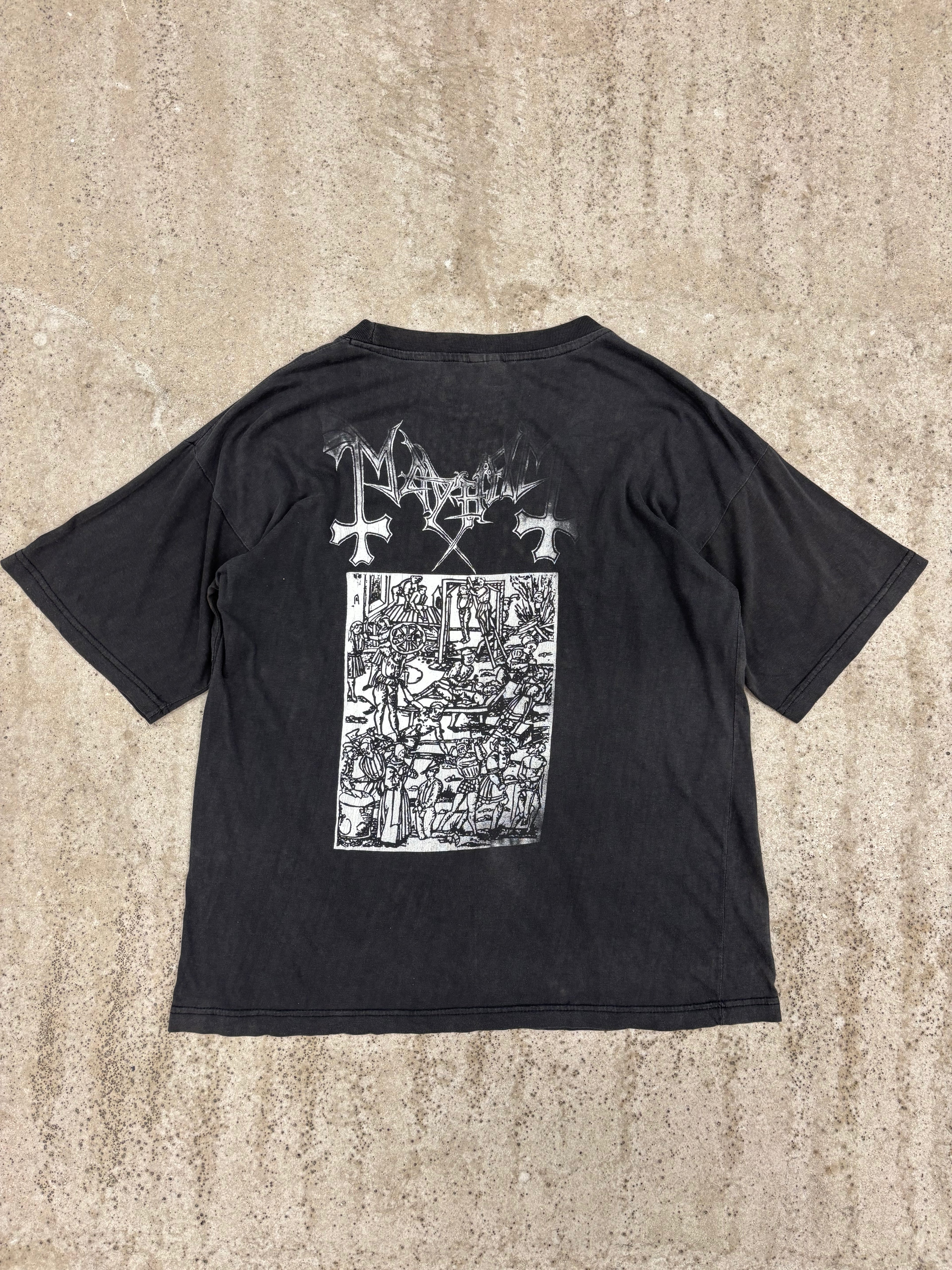1990's Mayhem 'De Mysteriis Dom Sathanas' Short-Sleeve Shirt