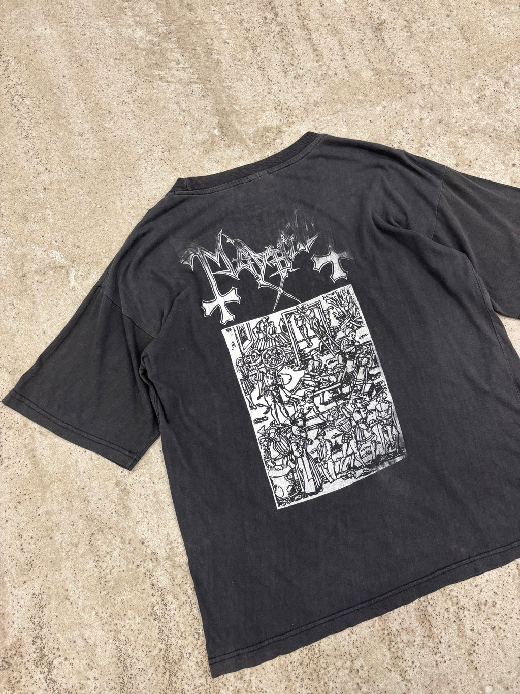1990's Mayhem 'De Mysteriis Dom Sathanas' Short-Sleeve Shirt