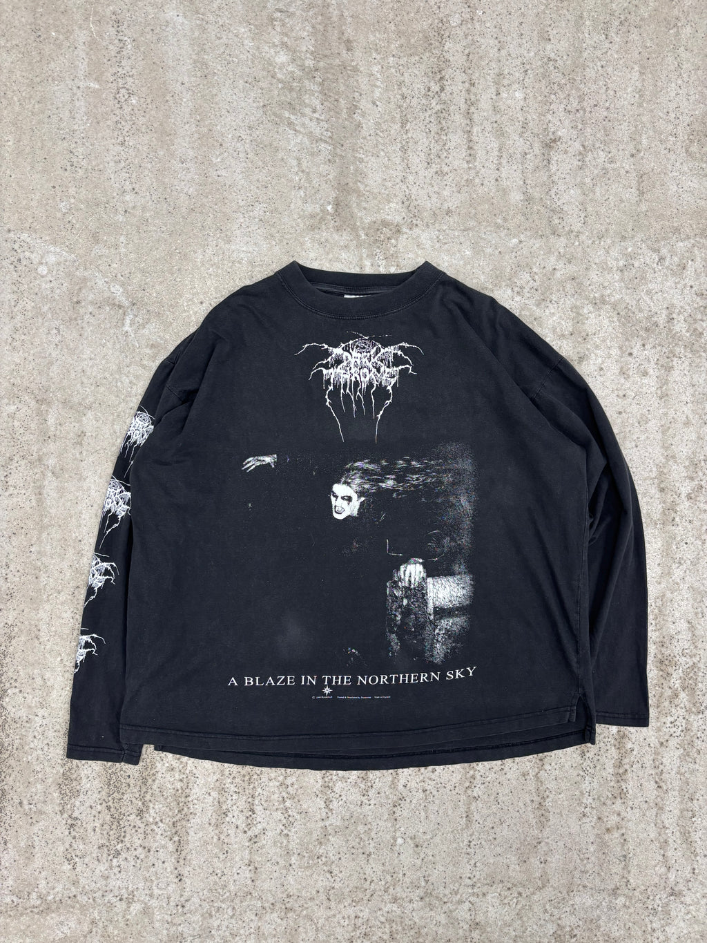 1999 Darkthrone 'A Blaze In The Northern Sky' Longsleeve Shirt