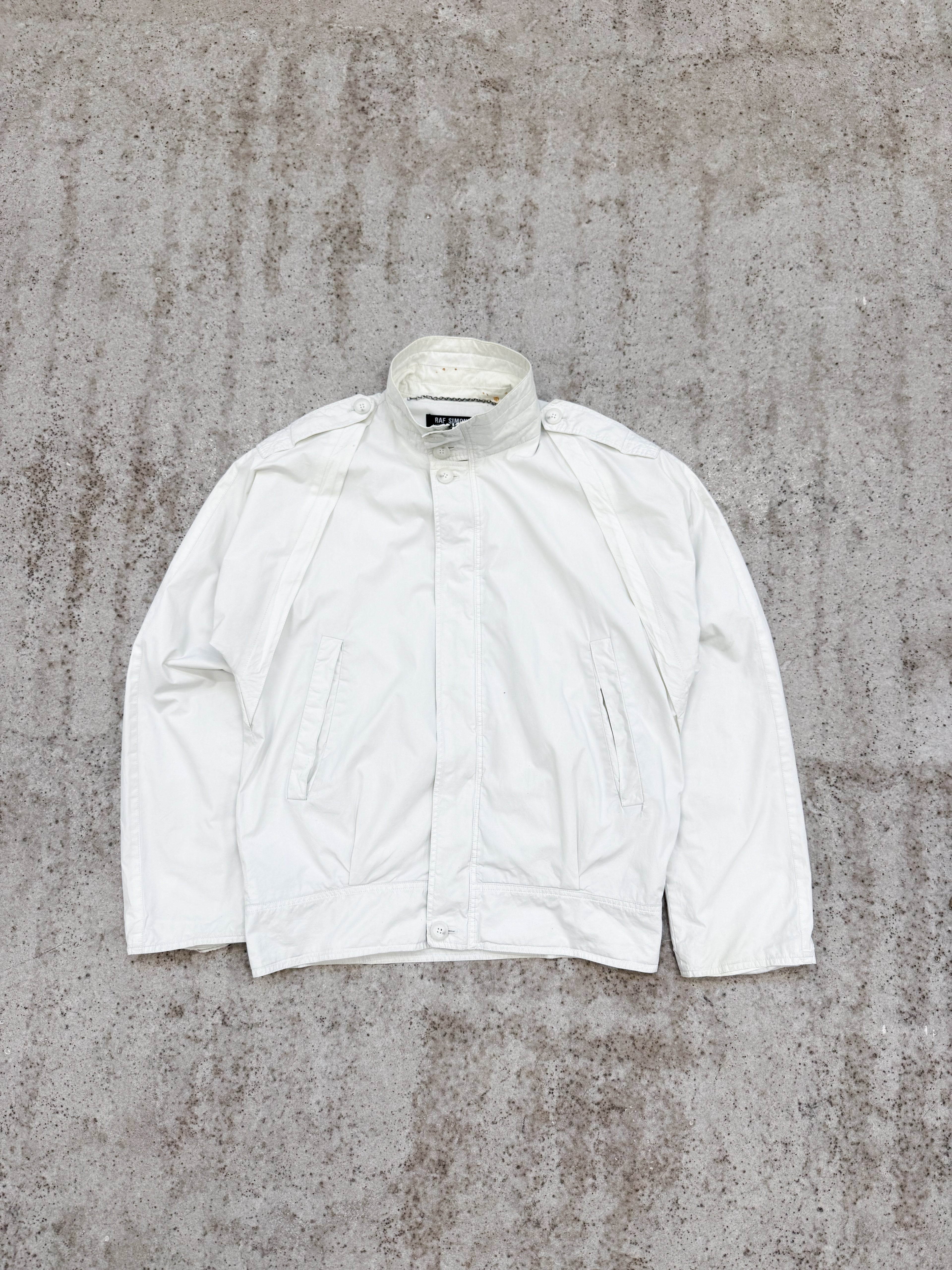 SS2002 Raf Simons Lightweight Jacket With Faux-Layered Sleeves