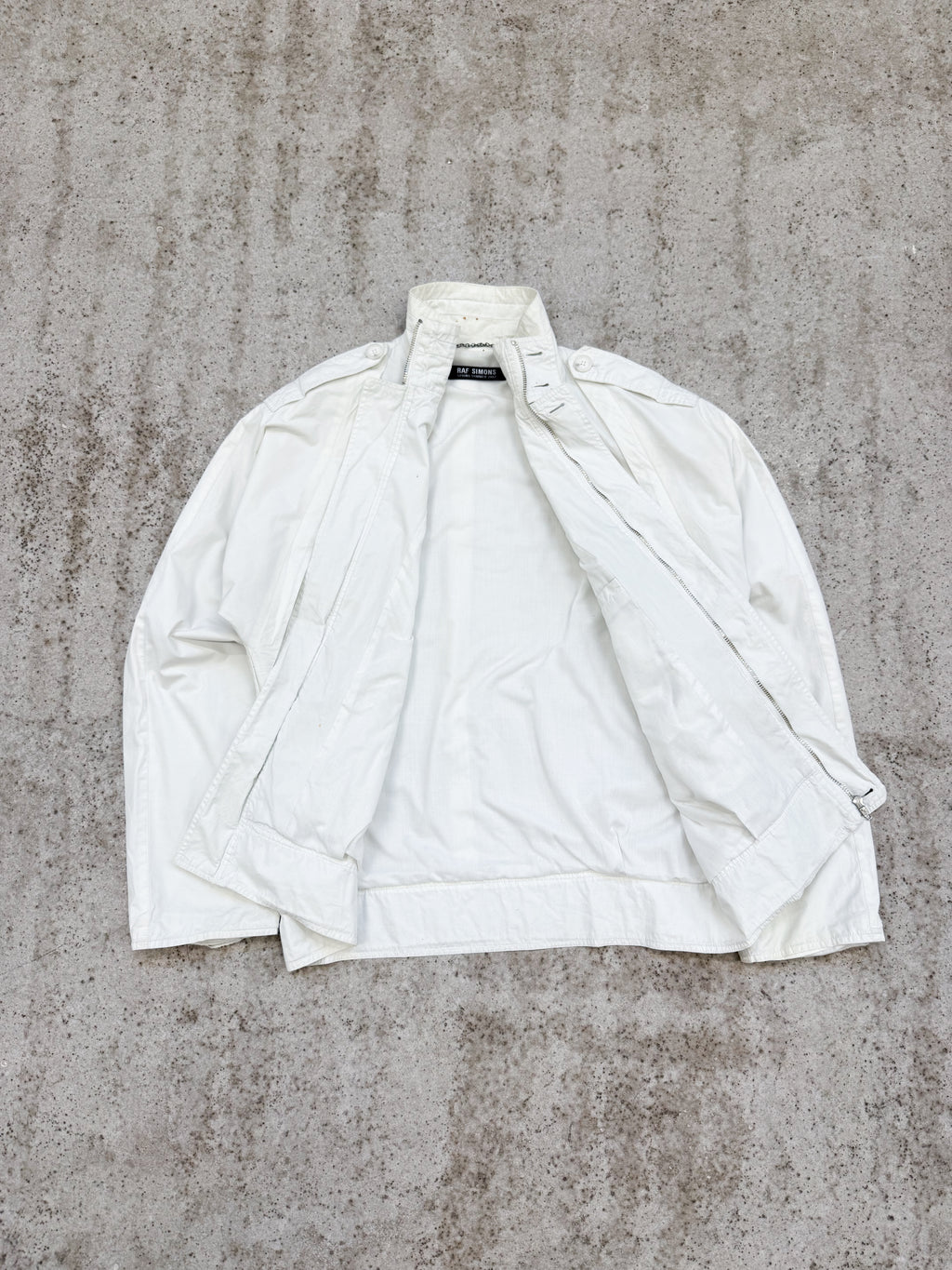 SS2002 Raf Simons Lightweight Jacket With Faux-Layered Sleeves