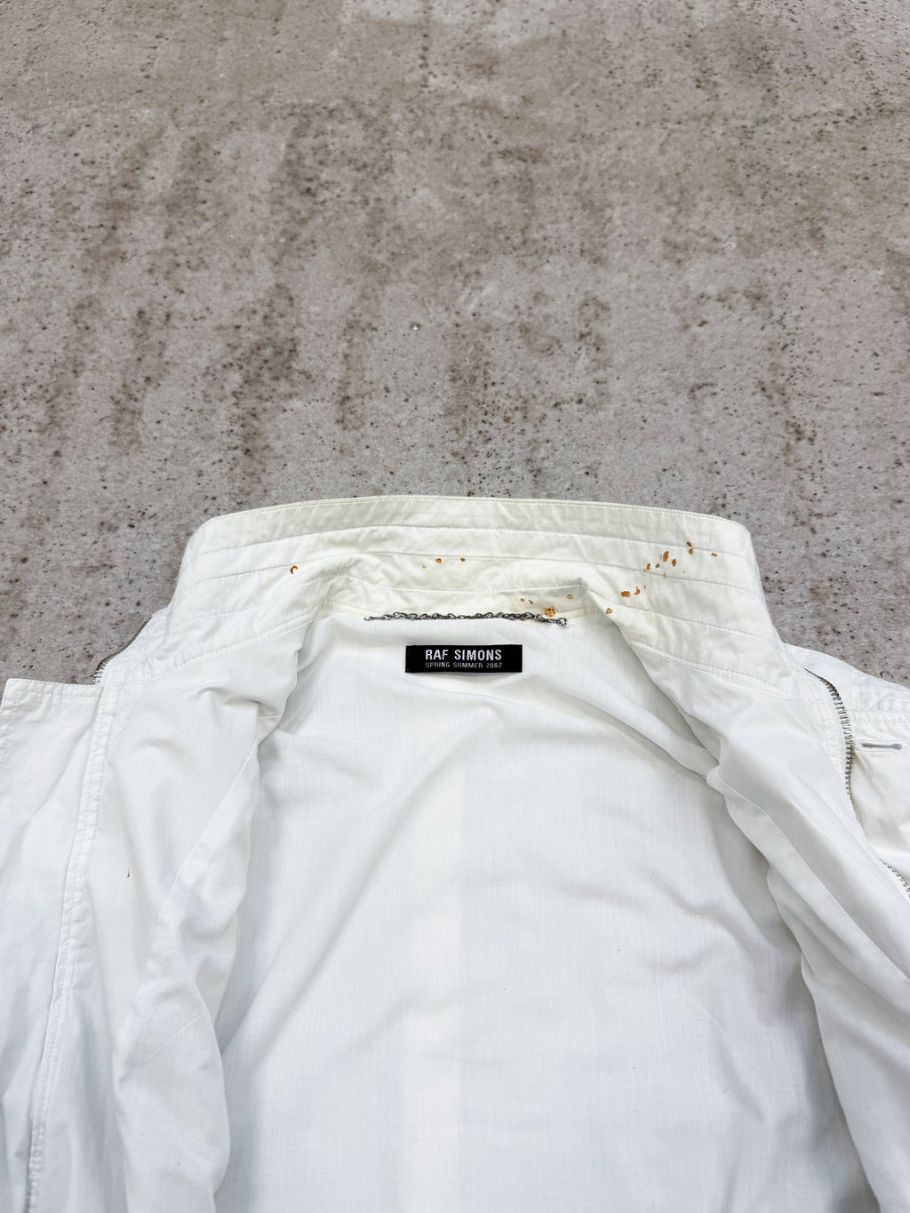 SS2002 Raf Simons Lightweight Jacket With Faux-Layered Sleeves