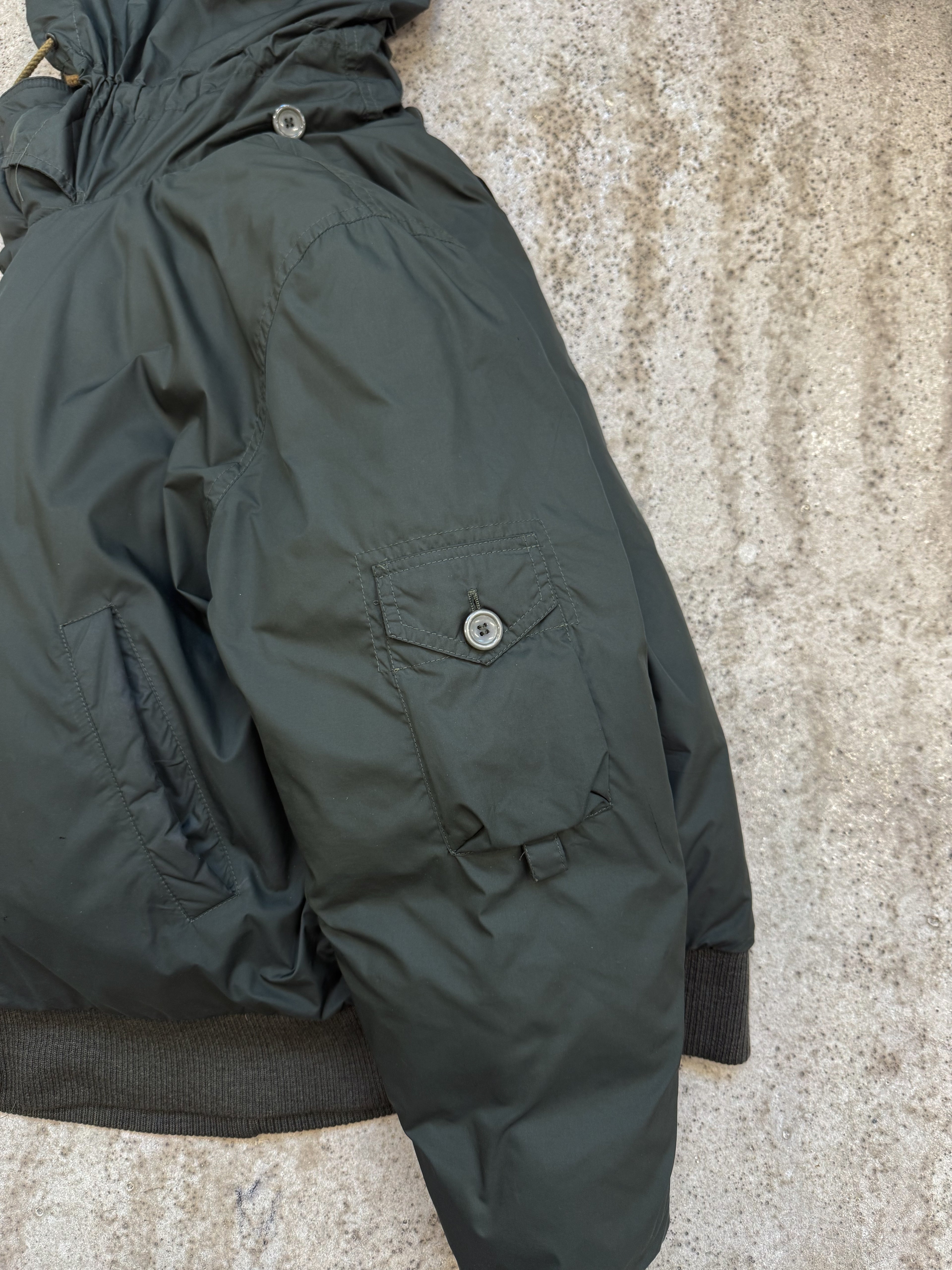 AW2005-2006 Raf Simons 'History Of My World' Packable Hood Goose-Down Bomber