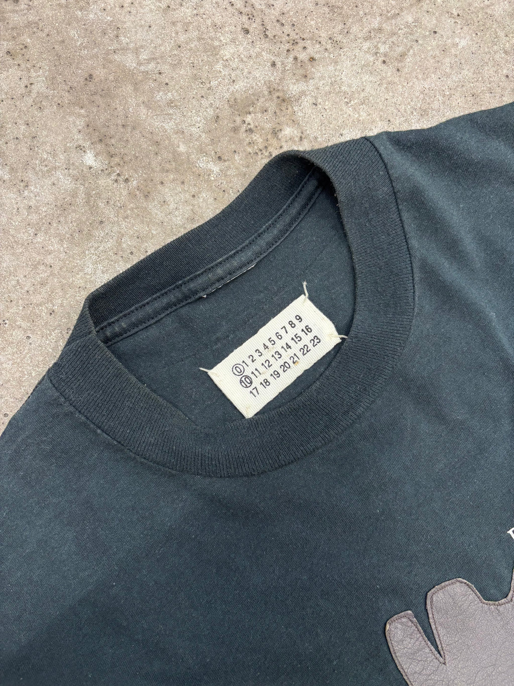 SS2005 Martin Margiela Artisanal Hybrid Tanktop With Leather And Wool Inserts