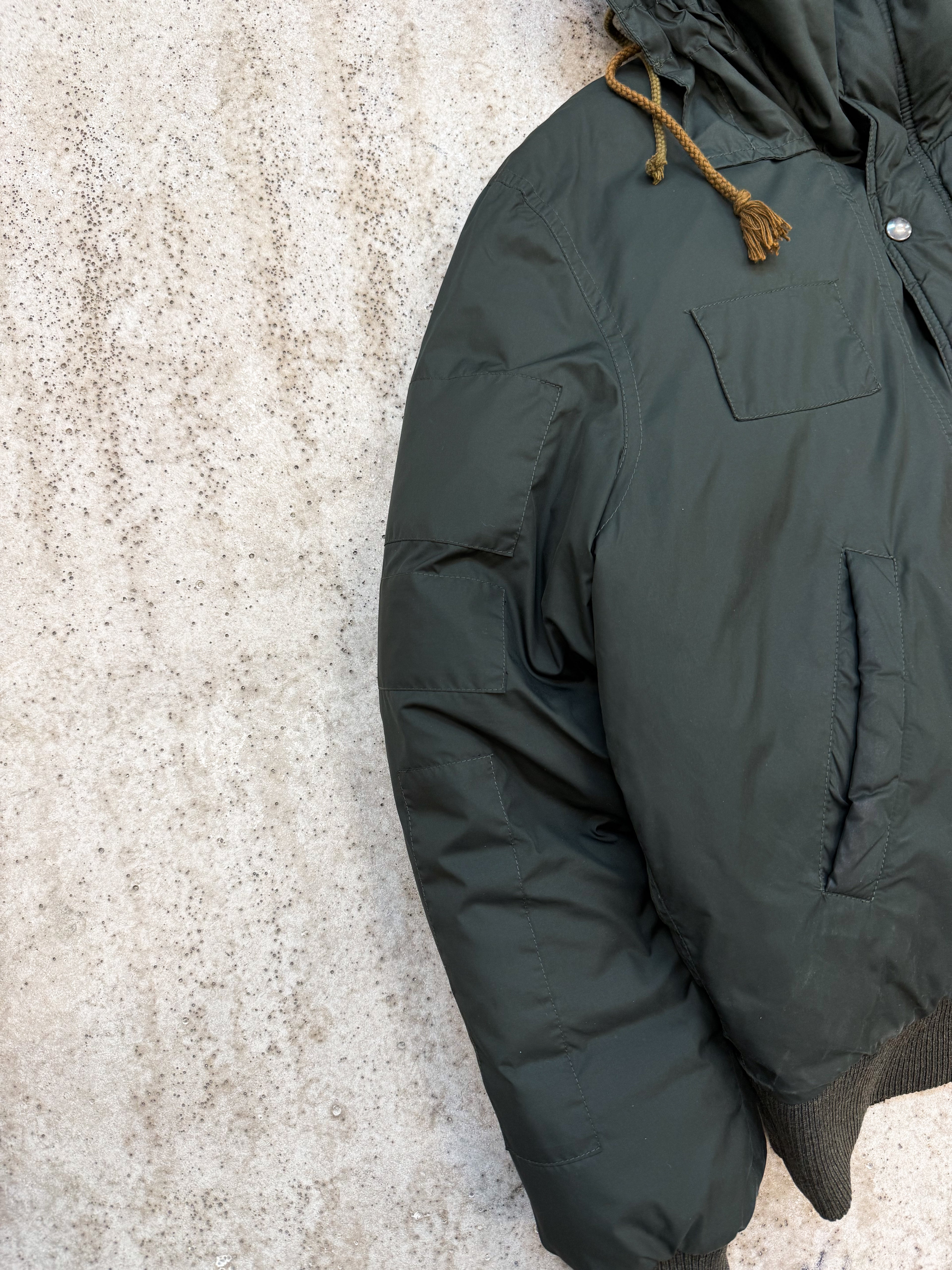 AW2005-2006 Raf Simons 'History Of My World' Packable Hood Goose-Down Bomber