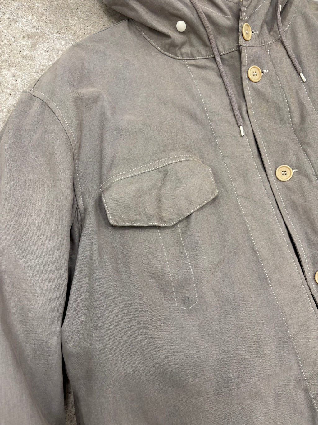 1999 Helmut Lang Austrian Army Parka With Removable Pile Liner