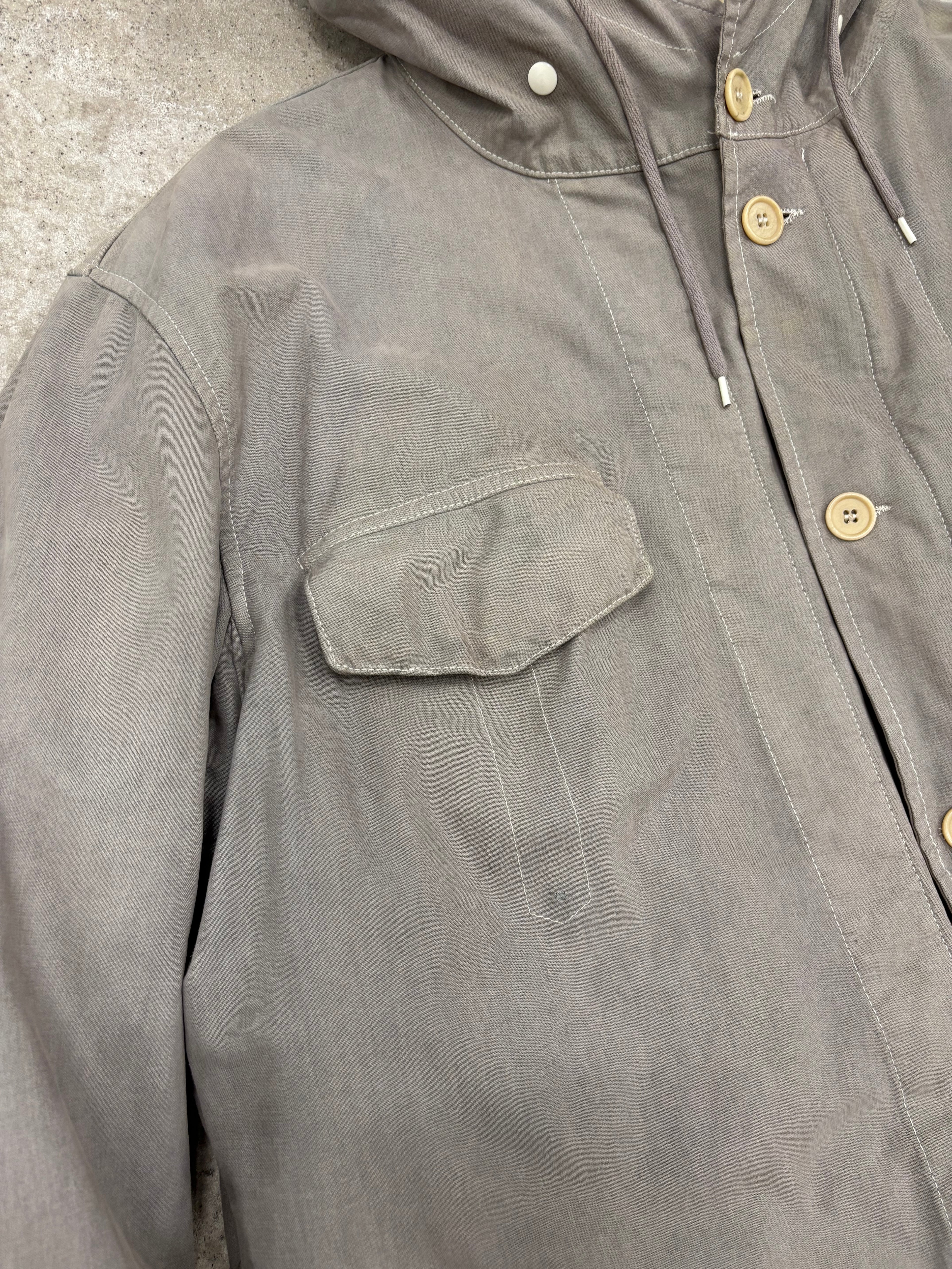 1999 Helmut Lang Austrian Army Parka With Removable Pile Liner