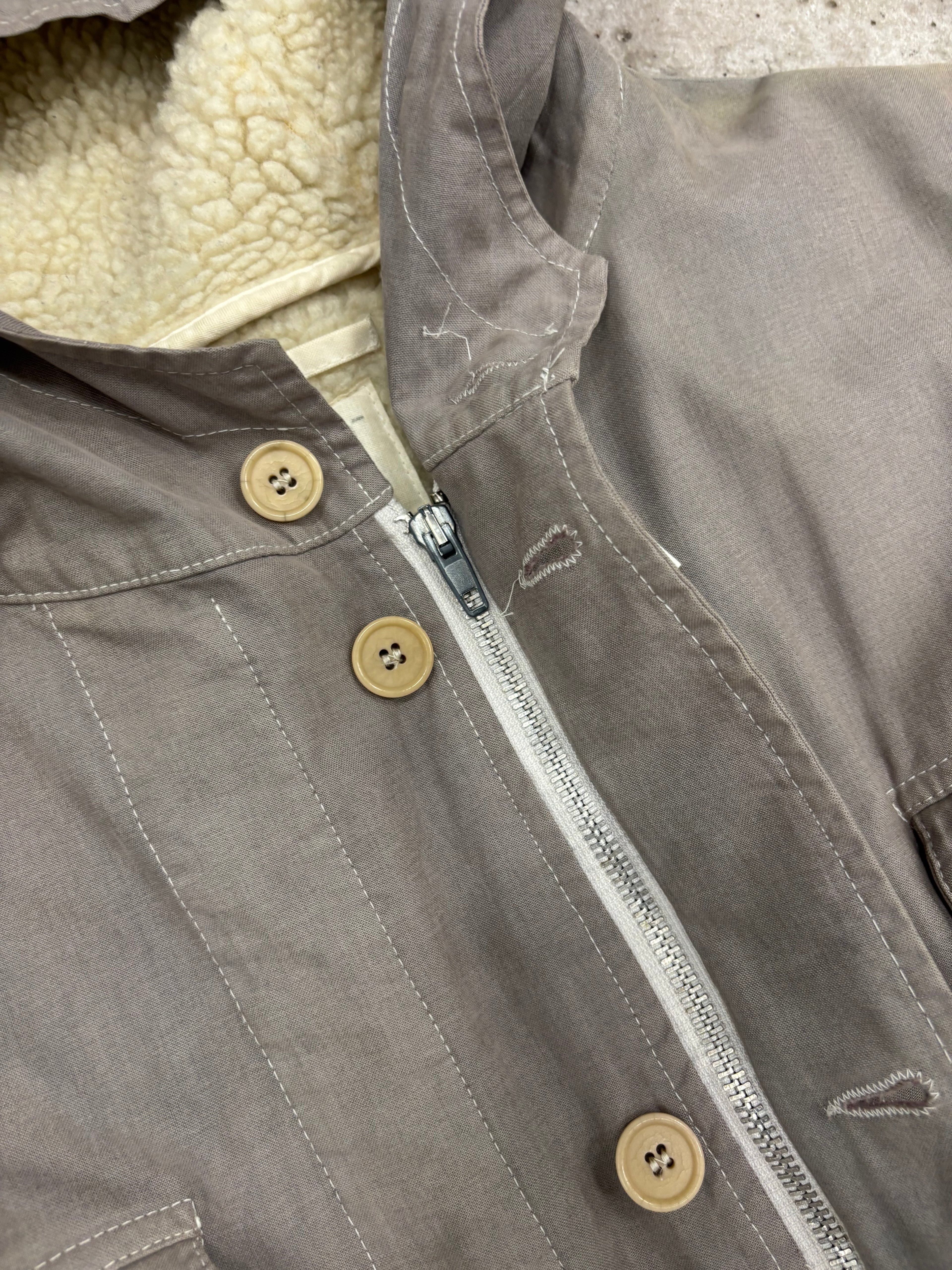 1999 Helmut Lang Austrian Army Parka With Removable Pile Liner