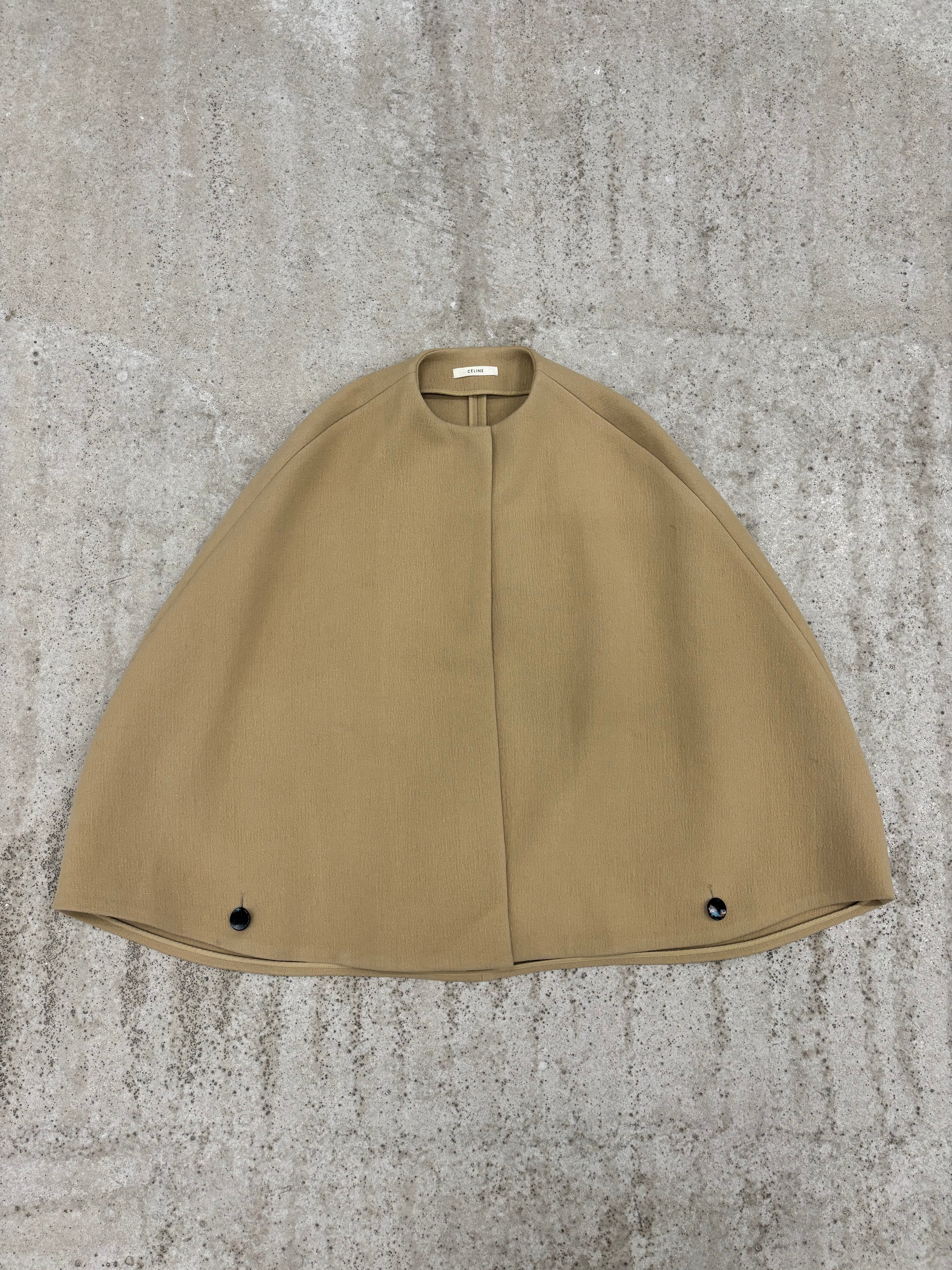 Fall 2010 Céline by Phoebe Philo Wool Short Cape