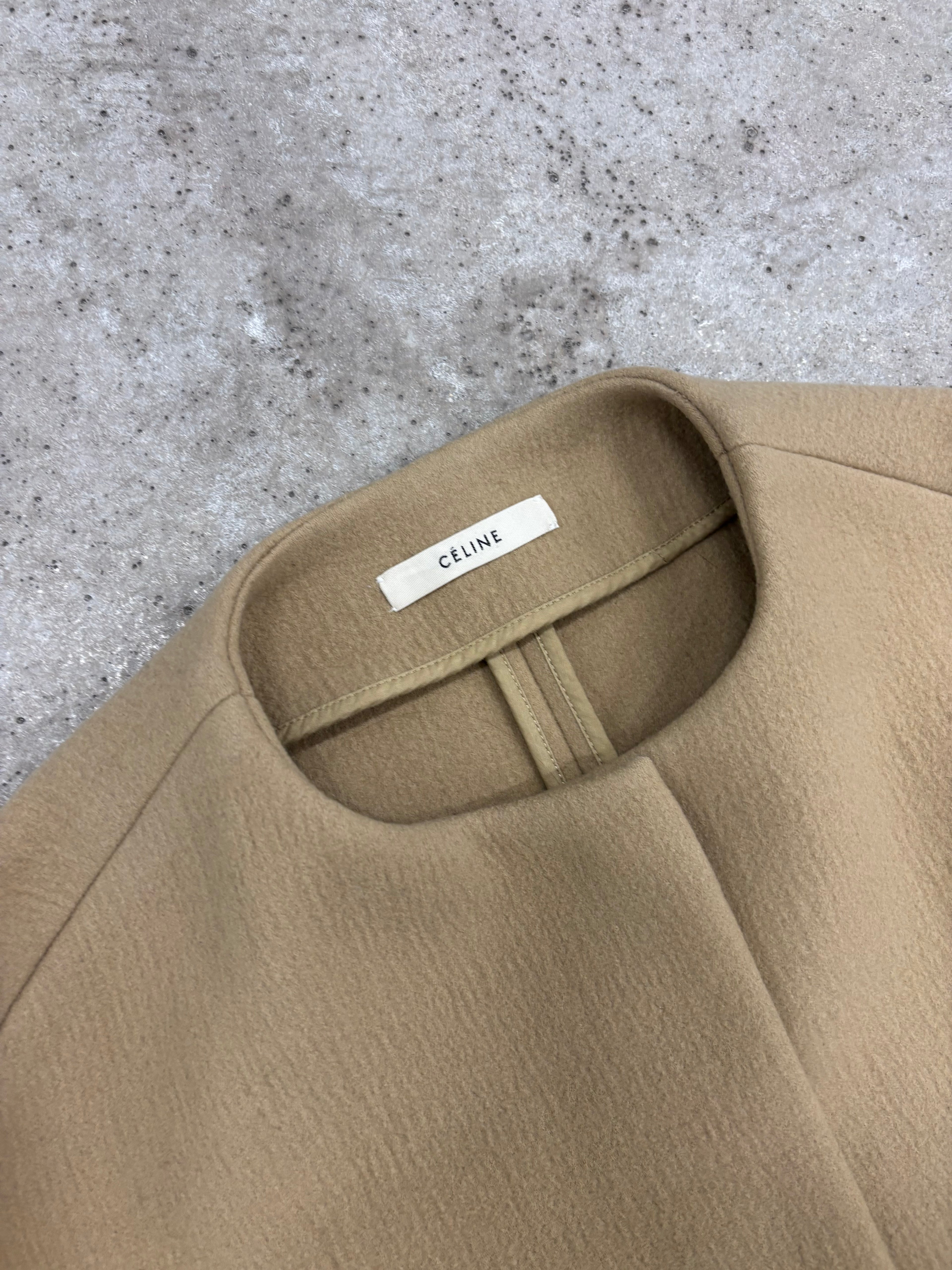 Fall 2010 Céline by Phoebe Philo Wool Short Cape