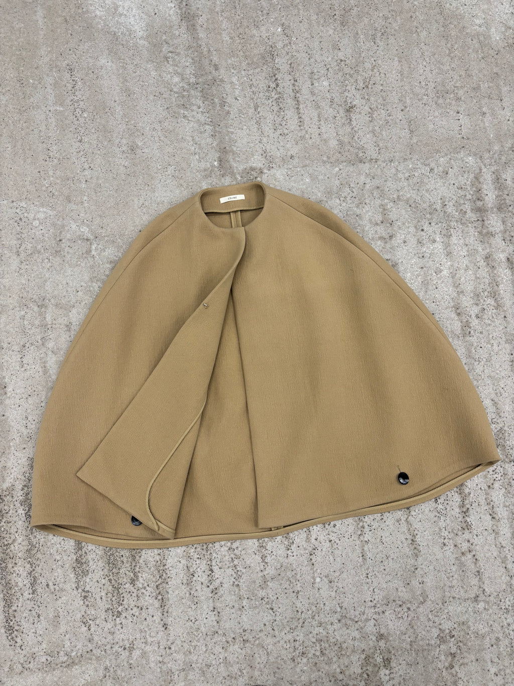 Fall 2010 Céline by Phoebe Philo Wool Short Cape