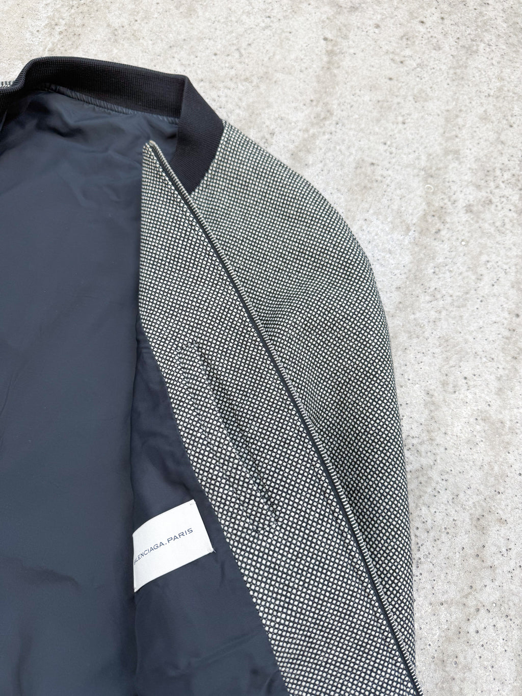 AW2012 Balenciaga by Nicolas Ghesquière Wool Blouson