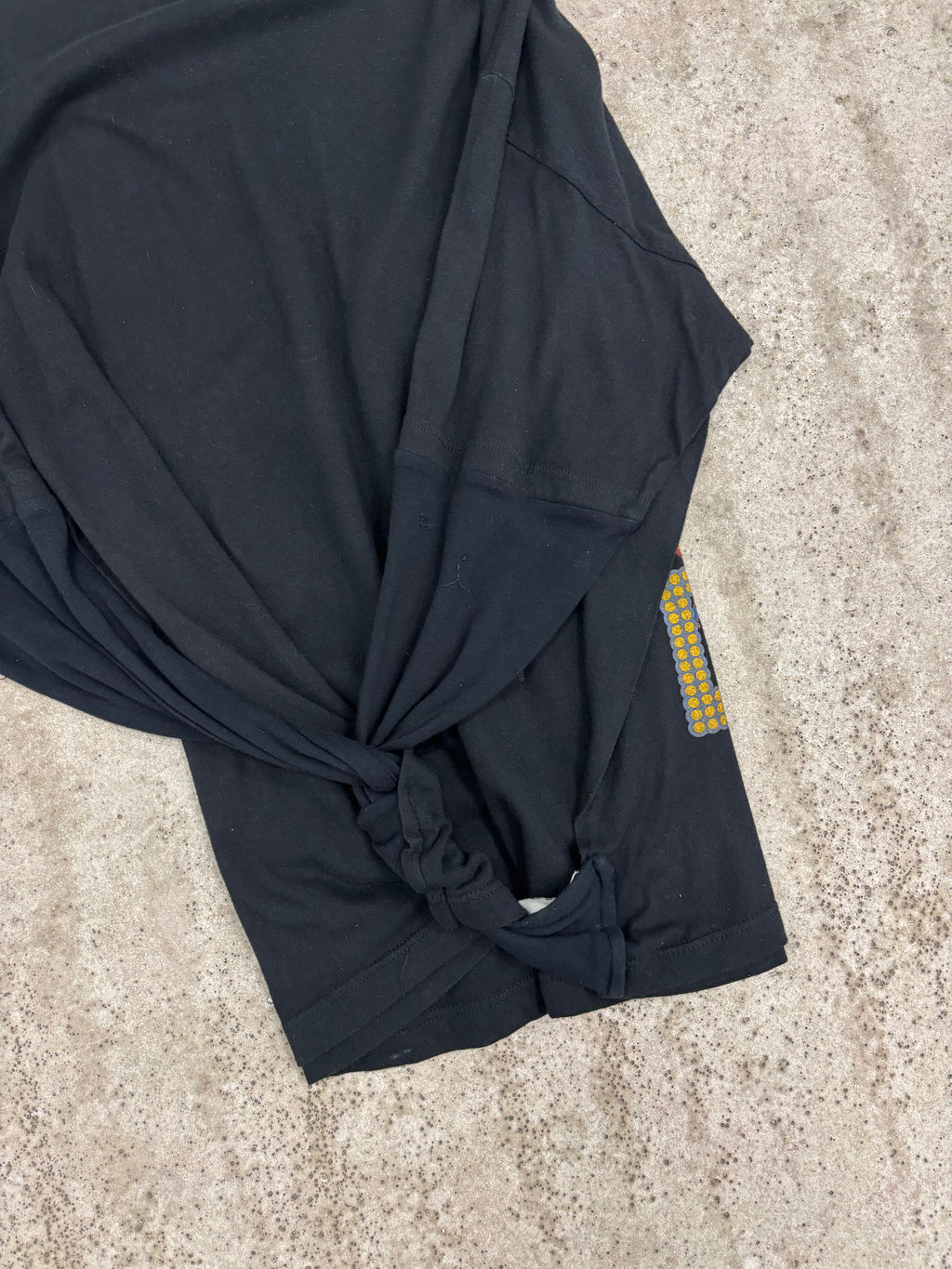 SS2005 Martin Margiela Artisanal Women's Reconstructed Vintage Metal Shirts Knotted Open-Back Top