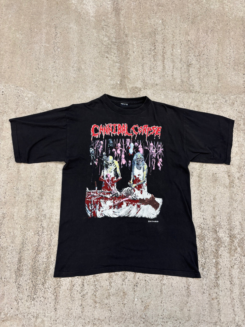 1991 Cannibal Corpse 'Butchered At Birth' Short-Sleeve Shirt