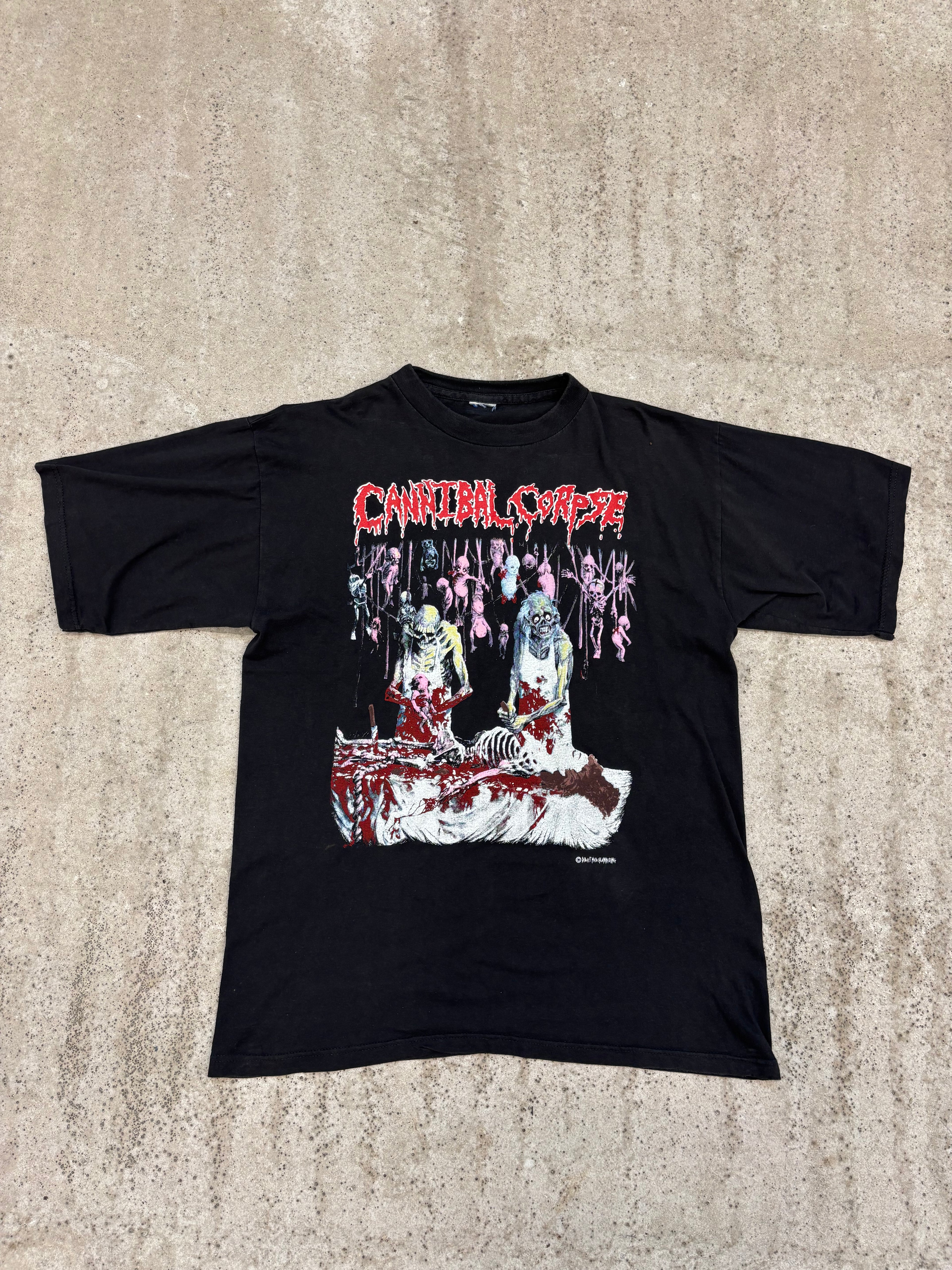 1991 Cannibal Corpse 'Butchered At Birth' Short-Sleeve Shirt
