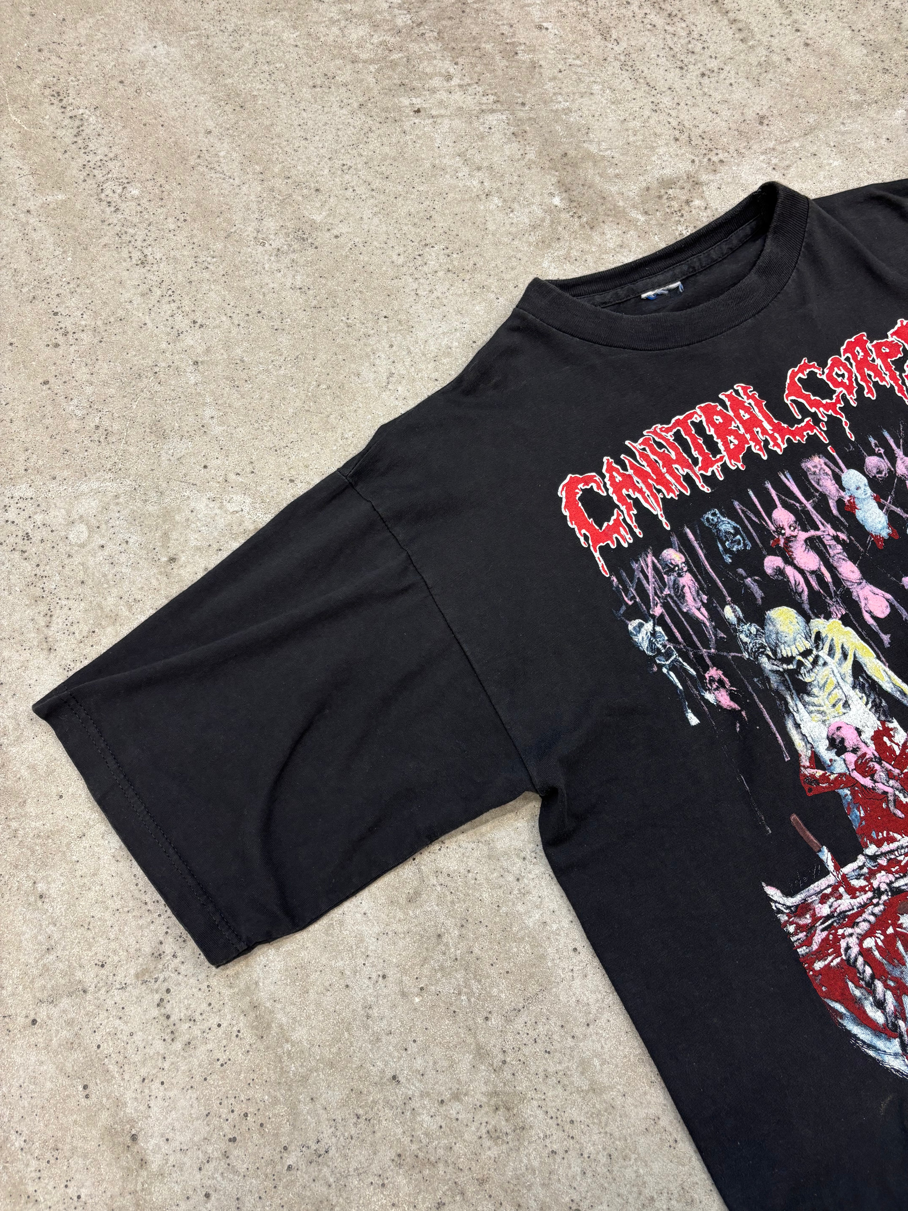 1991 Cannibal Corpse 'Butchered At Birth' Short-Sleeve Shirt