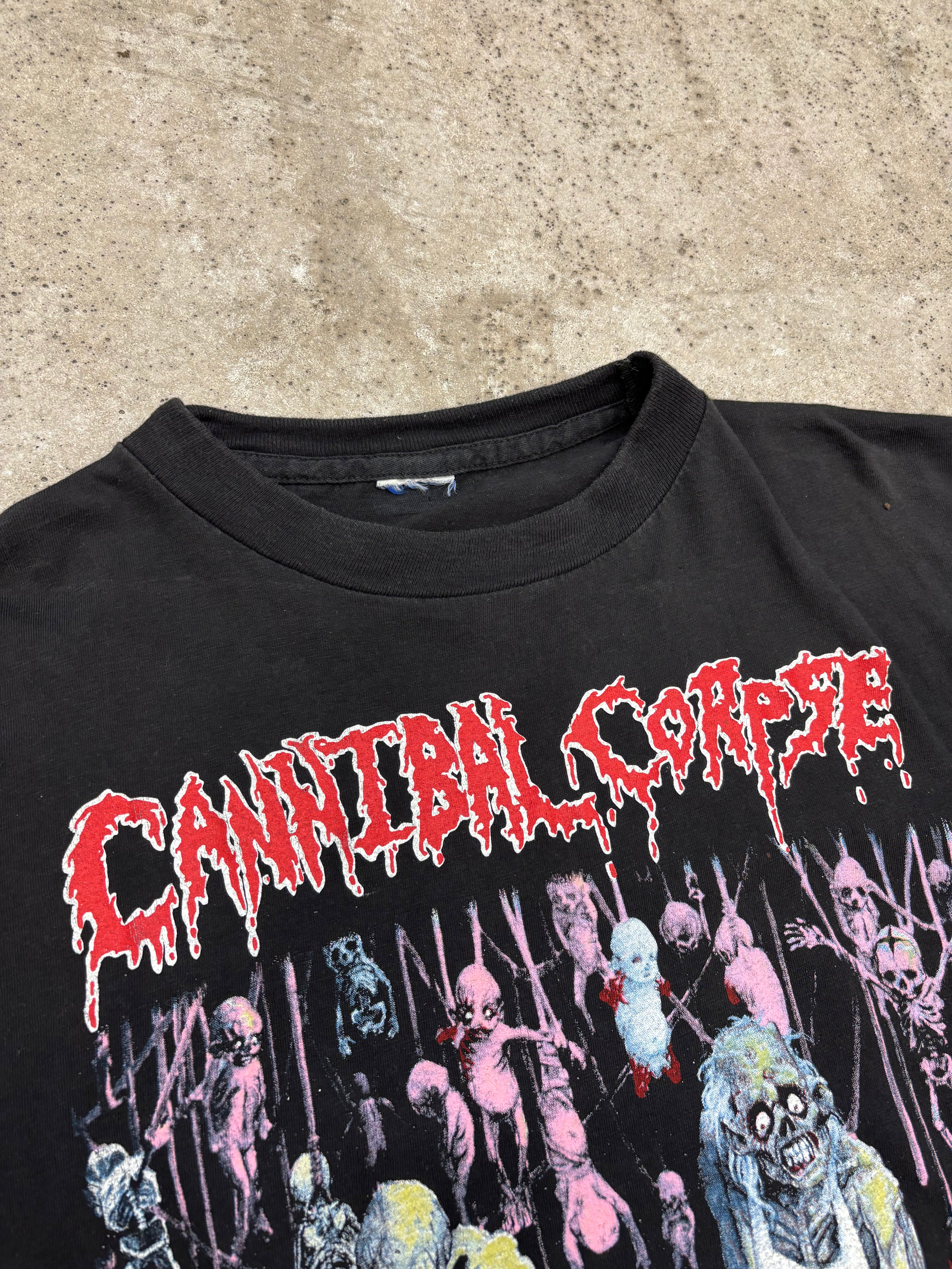 1991 Cannibal Corpse 'Butchered At Birth' Short-Sleeve Shirt