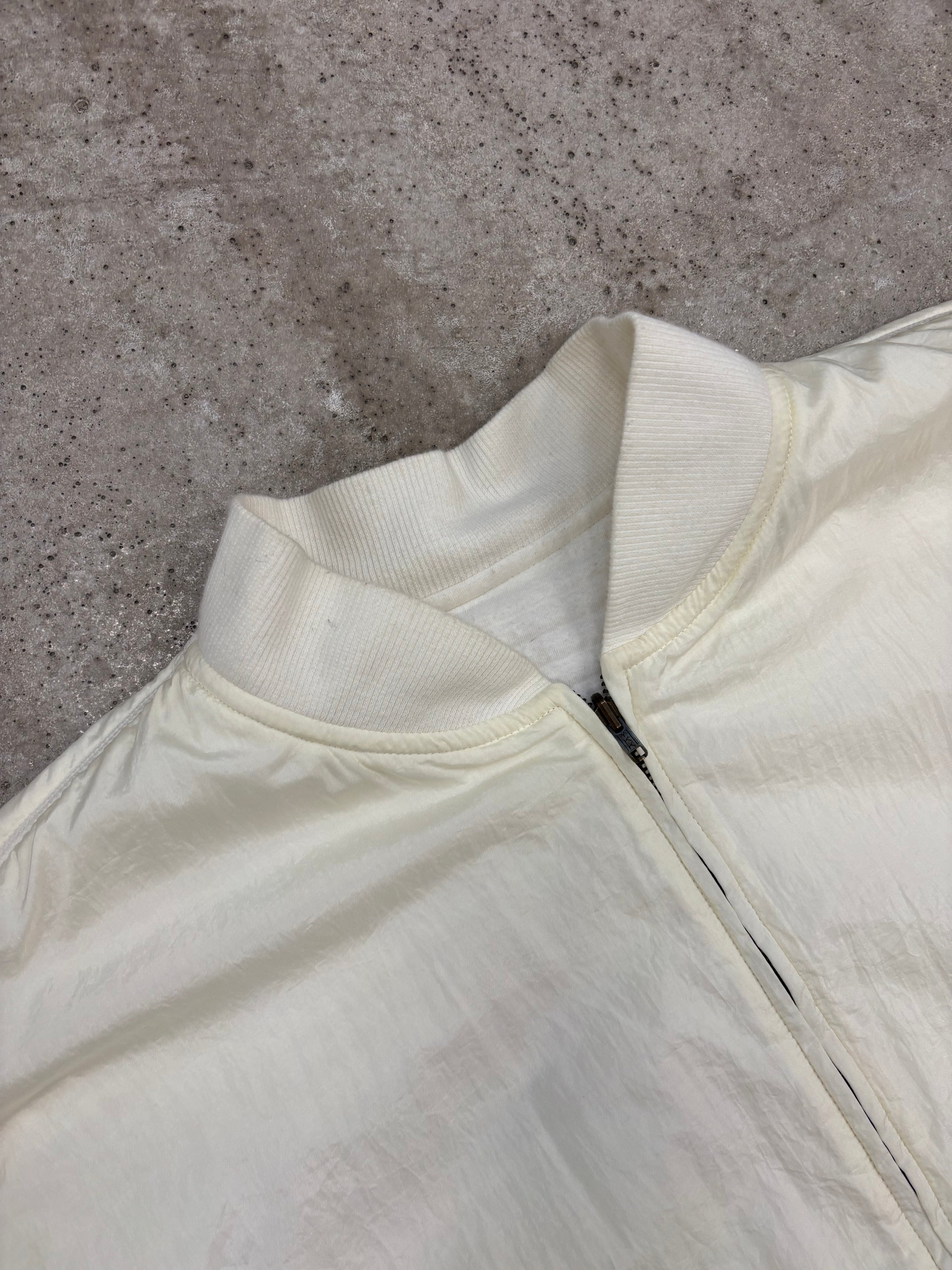 1980's Issey Miyake Reversible Nylon Light Bomber With Cotton Padding